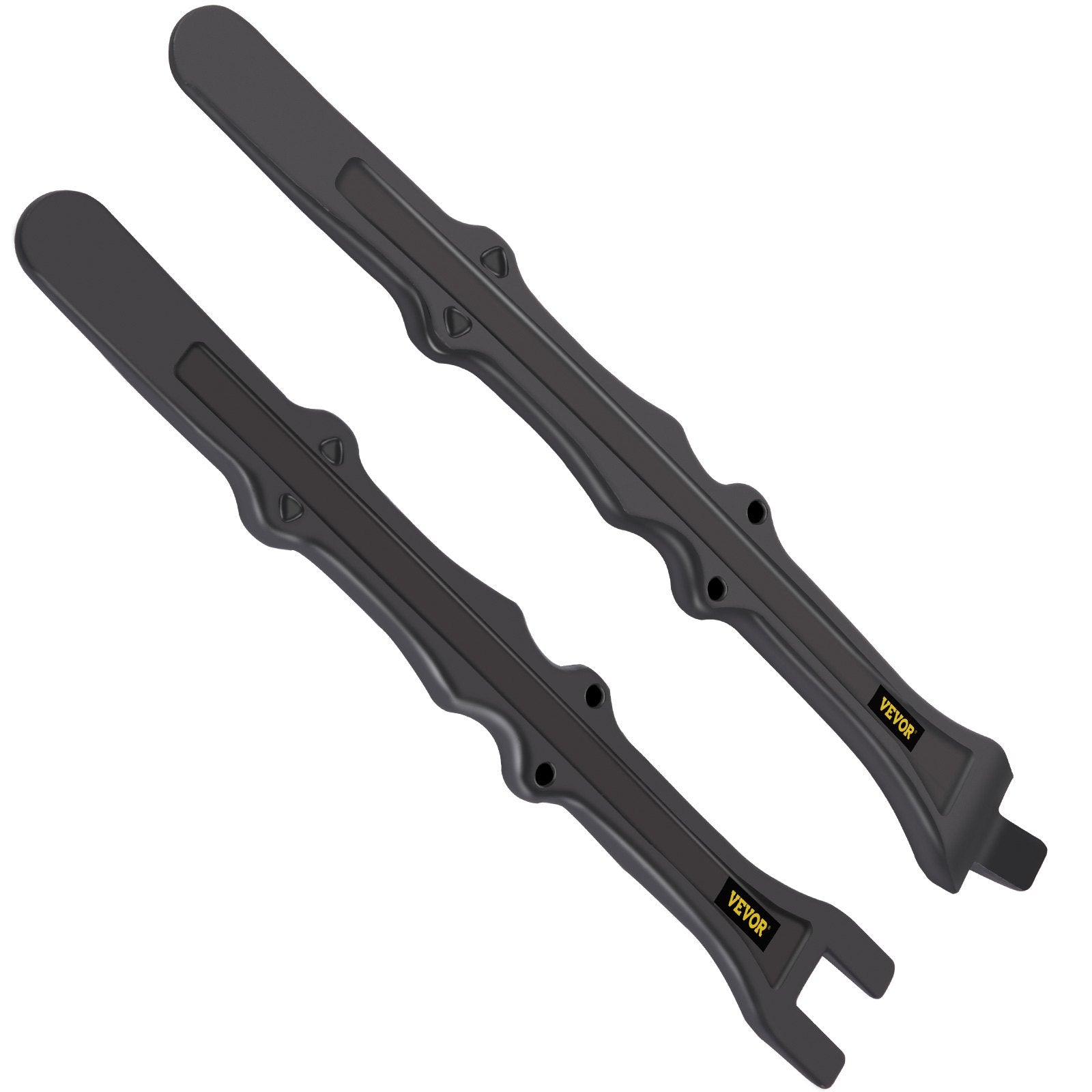 VEVOR Tire Changing Tool, 16 Inch Tire Iron Set, 2pcs Motorcycle Tire Irons, 40CR Steel Tire Bead Breaker, Black Tire Changing Spoons, Rust Proof Motorcycle Tire Spoons, Tire Levers for Bile Tires