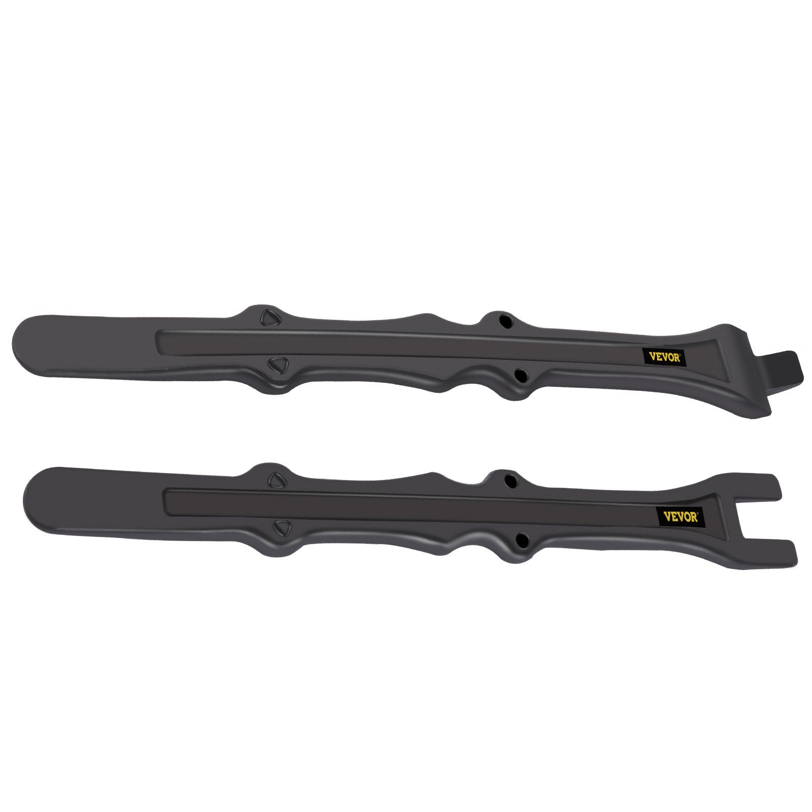 VEVOR Tire Changing Tool, 16 Inch Tire Iron Set, 2pcs Motorcycle Tire Irons, 40CR Steel Tire Bead Breaker, Black Tire Changing Spoons, Rust Proof Motorcycle Tire Spoons, Tire Levers for Bile Tires