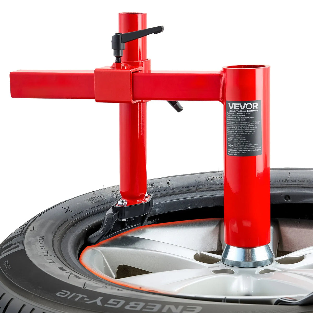 Manual Tire Changer & Duck Head Adapter Kit – Tire Mounting and Demounting Tools