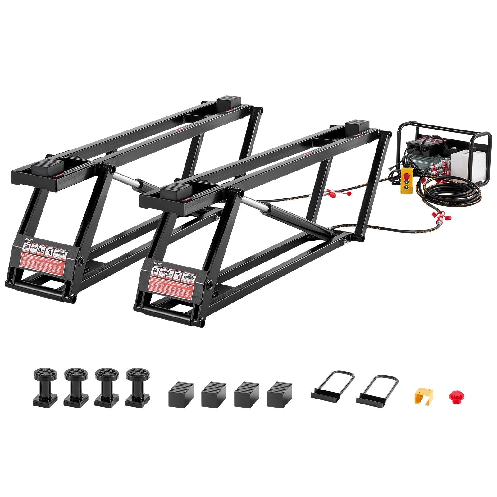 VEVOR 7000 lbs Car Lift Adjustable Car Lifts with Remote Control for Home