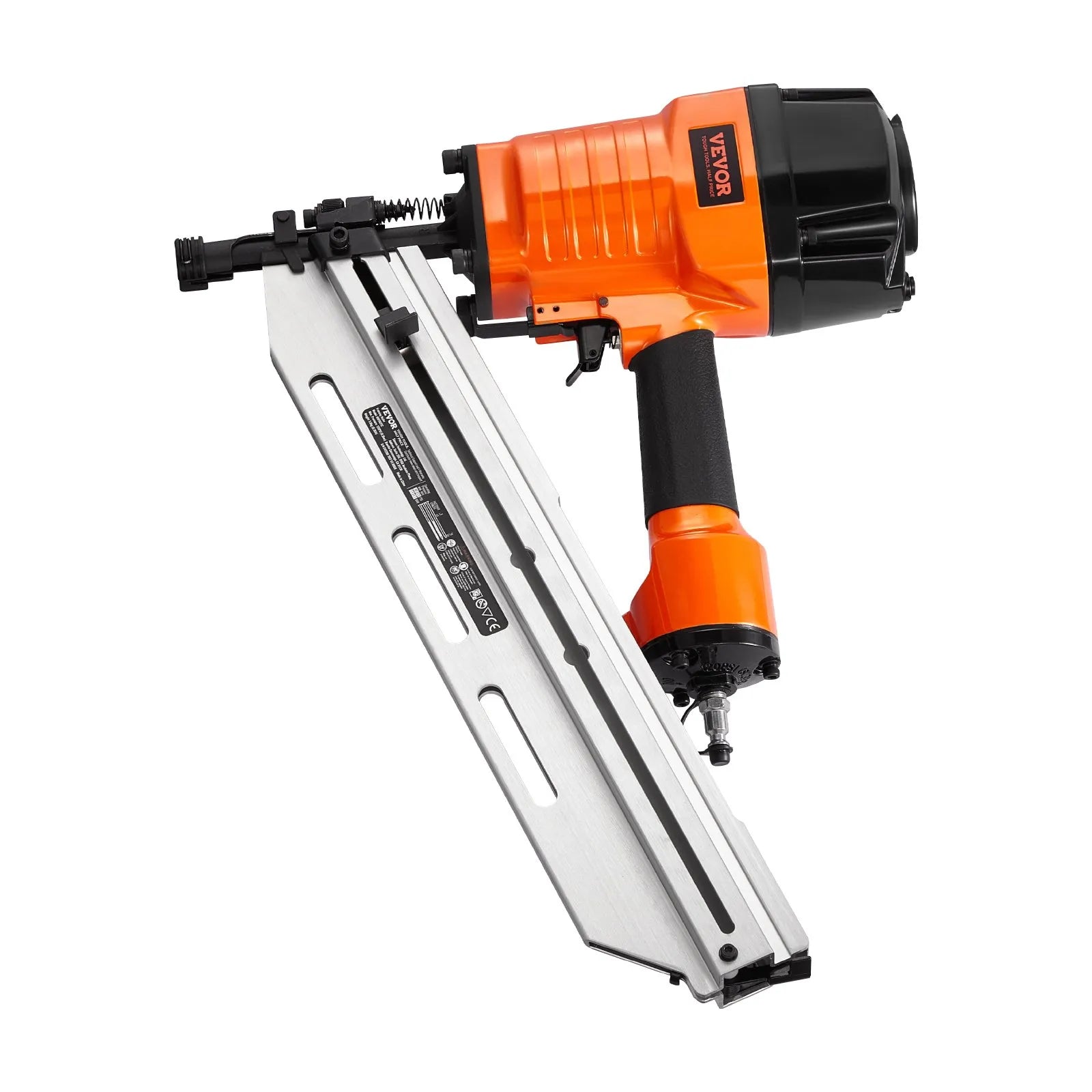 VEVOR Framing Nailer 2" to 3-1/2" 21° Full Round Head Pneumatic Framing Nail Gun
