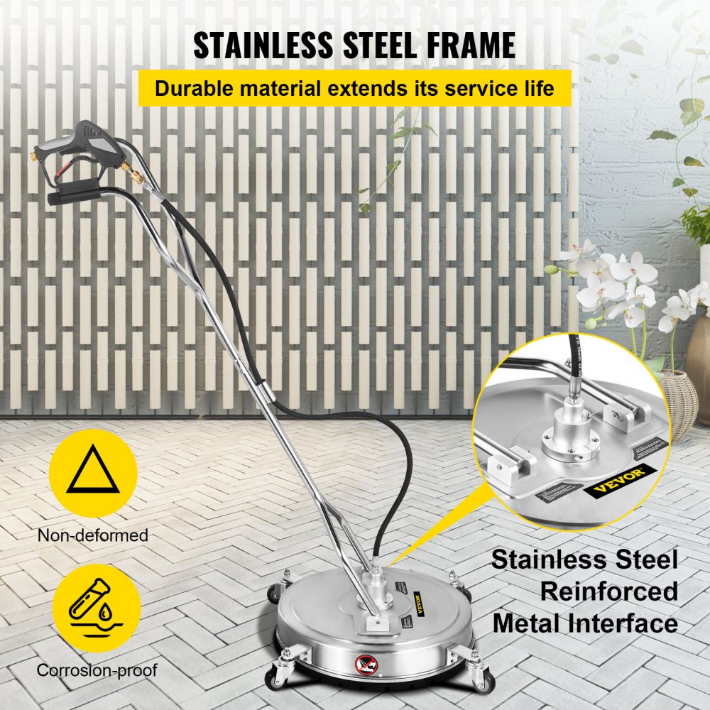 Surface
Cleaner Pressure Flat Surface Cleaning 24 Inch Flat Surface Cleaner