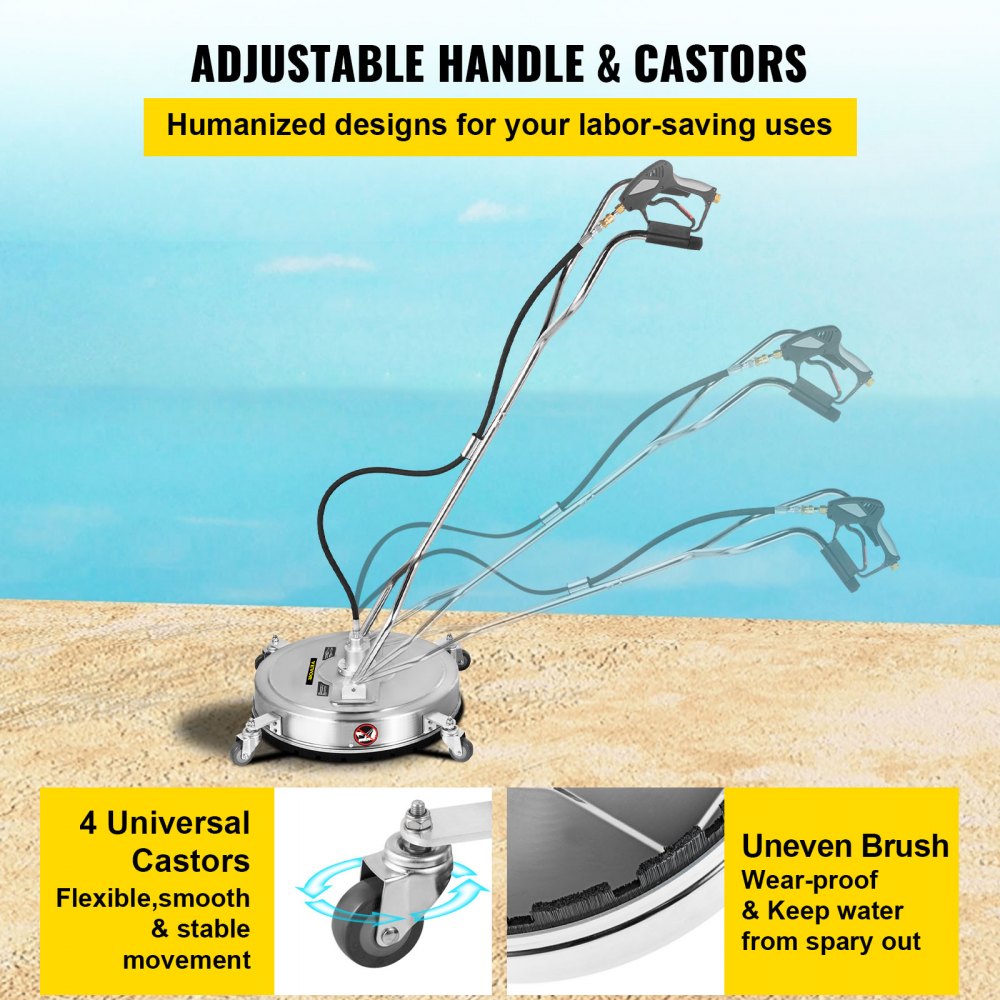 Surface
Cleaner Pressure Flat Surface Cleaning 24 Inch Flat Surface Cleaner