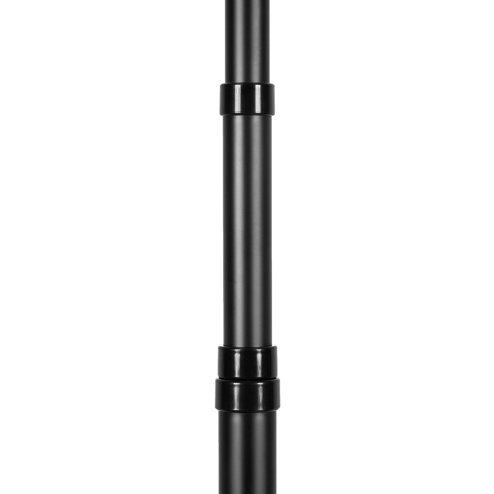 VEVOR 25FT Telescopic Flagpole Kit Heavy Duty Aluminum Flag Pole Black