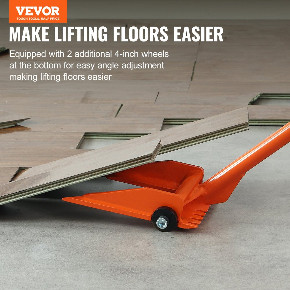 VEVOR Pallet Buster, 60-Inch Handle, 2000 lbs Weight Capacity, Q235 Carbon Steel, Heavy Duty Deck Wrecker Demolition Wood Pallet Tool Breaker Pry Bar Puller for Efficient and Effortless Board Removal