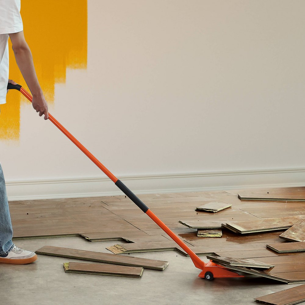 VEVOR Pallet Buster, 60-Inch Handle, 2000 lbs Weight Capacity, Q235 Carbon Steel, Heavy Duty Deck Wrecker Demolition Wood Pallet Tool Breaker Pry Bar Puller for Efficient and Effortless Board Removal