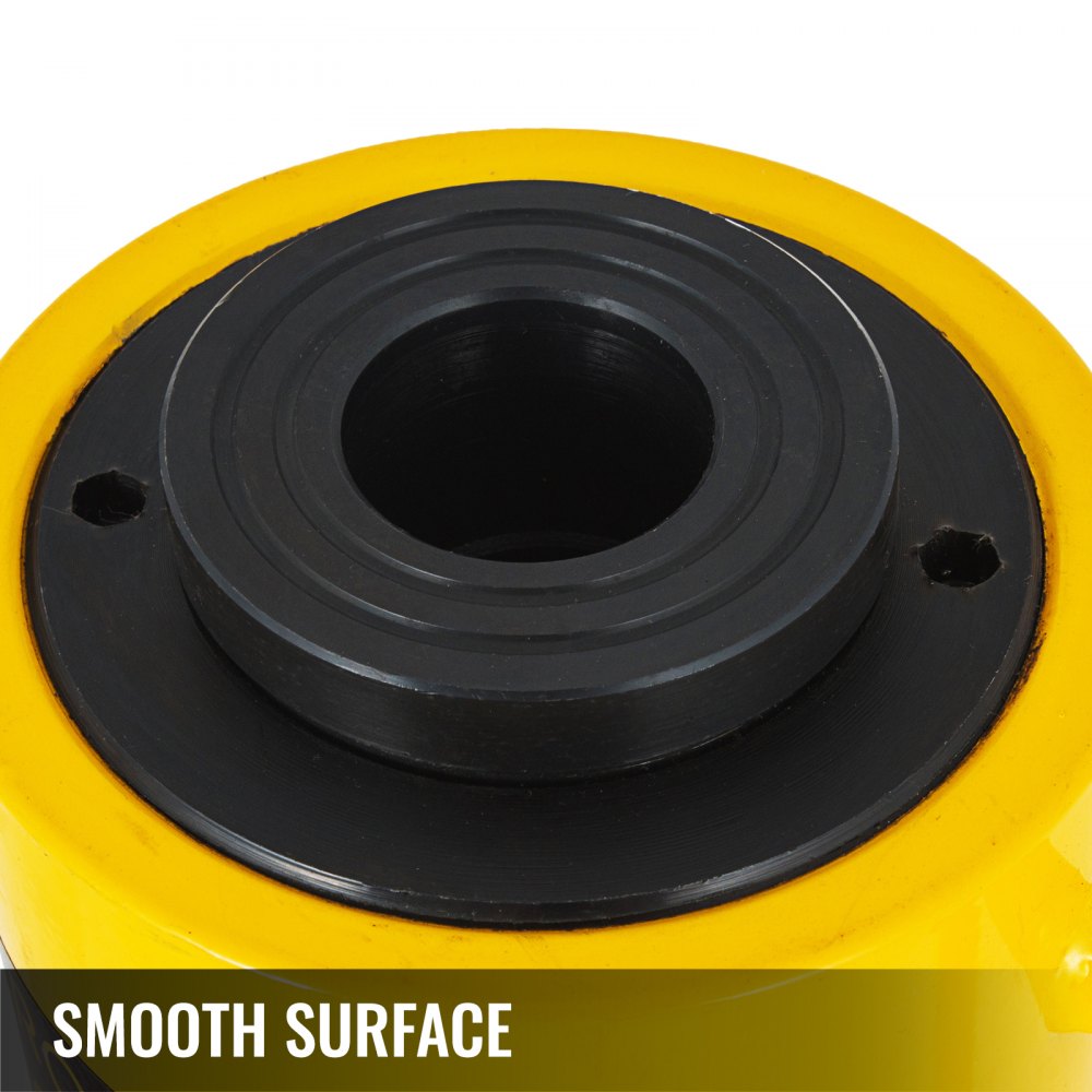 30ton 4" 100mm Stroke Hollow Hydraulic Cylinder Jack Straightening Metal Single Acting