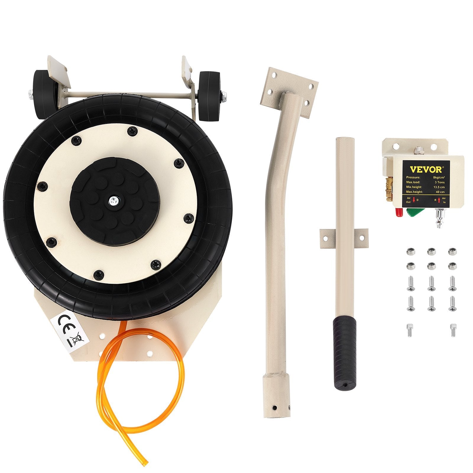 Triple Bag Air Jack Pneumatic Jack 11023LBS Quick Lift 5 Ton Heavy Duty Jacking