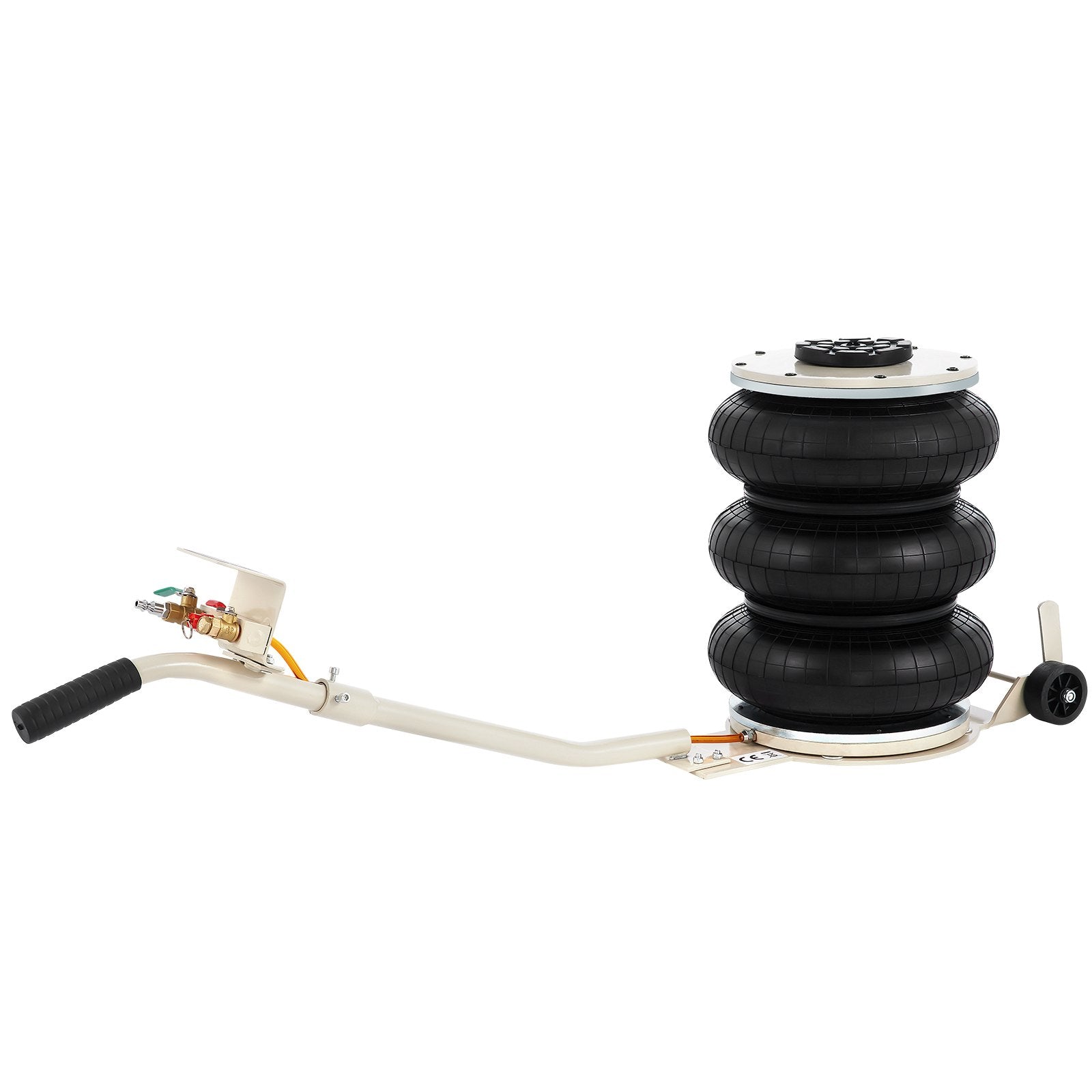 Triple Bag Air Jack Pneumatic Jack 11023LBS Quick Lift 5 Ton Heavy Duty Jacking