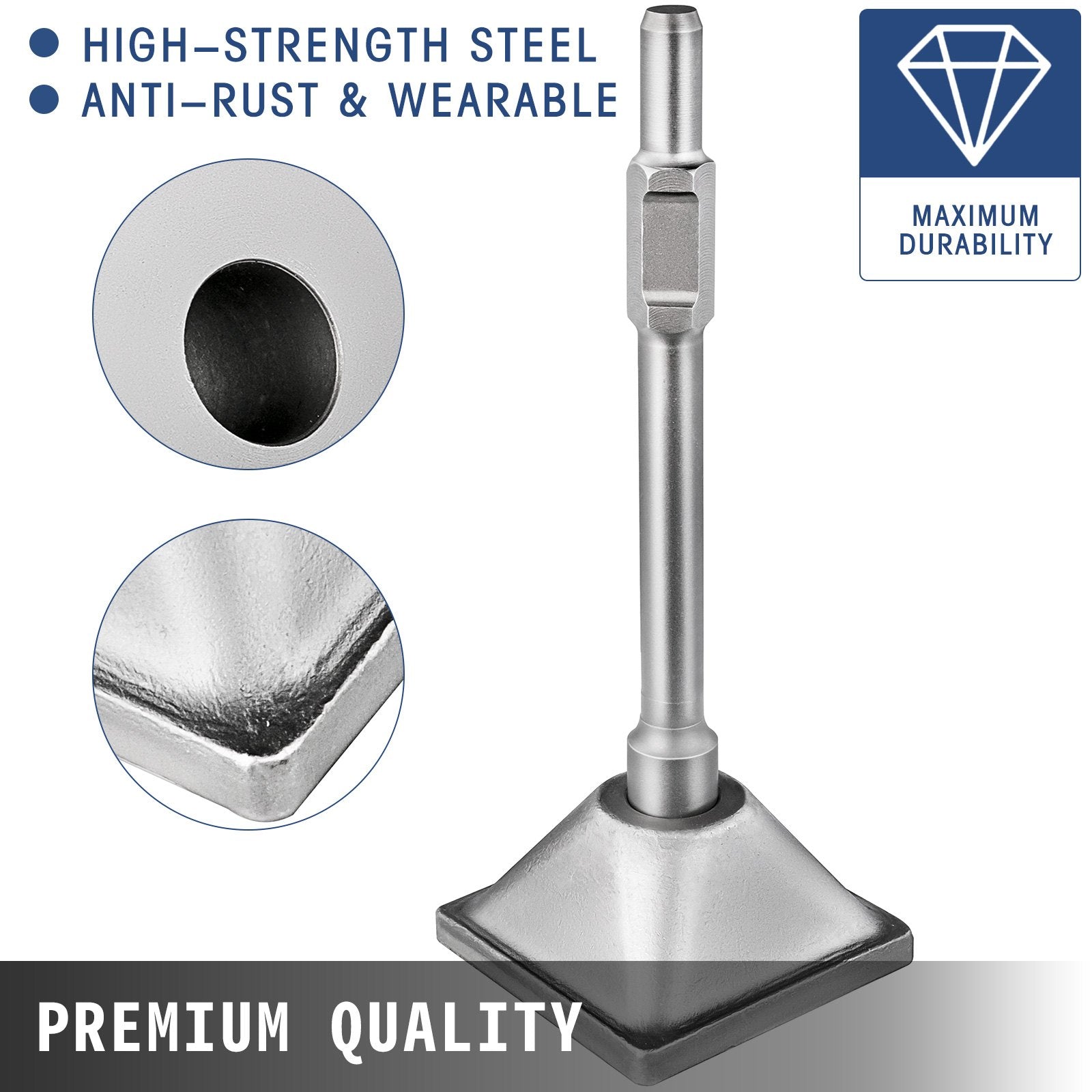 Jack Hammer Soil Compactors Dirt Tamper, Jackhammer Bits, Tamper Shank and Plate