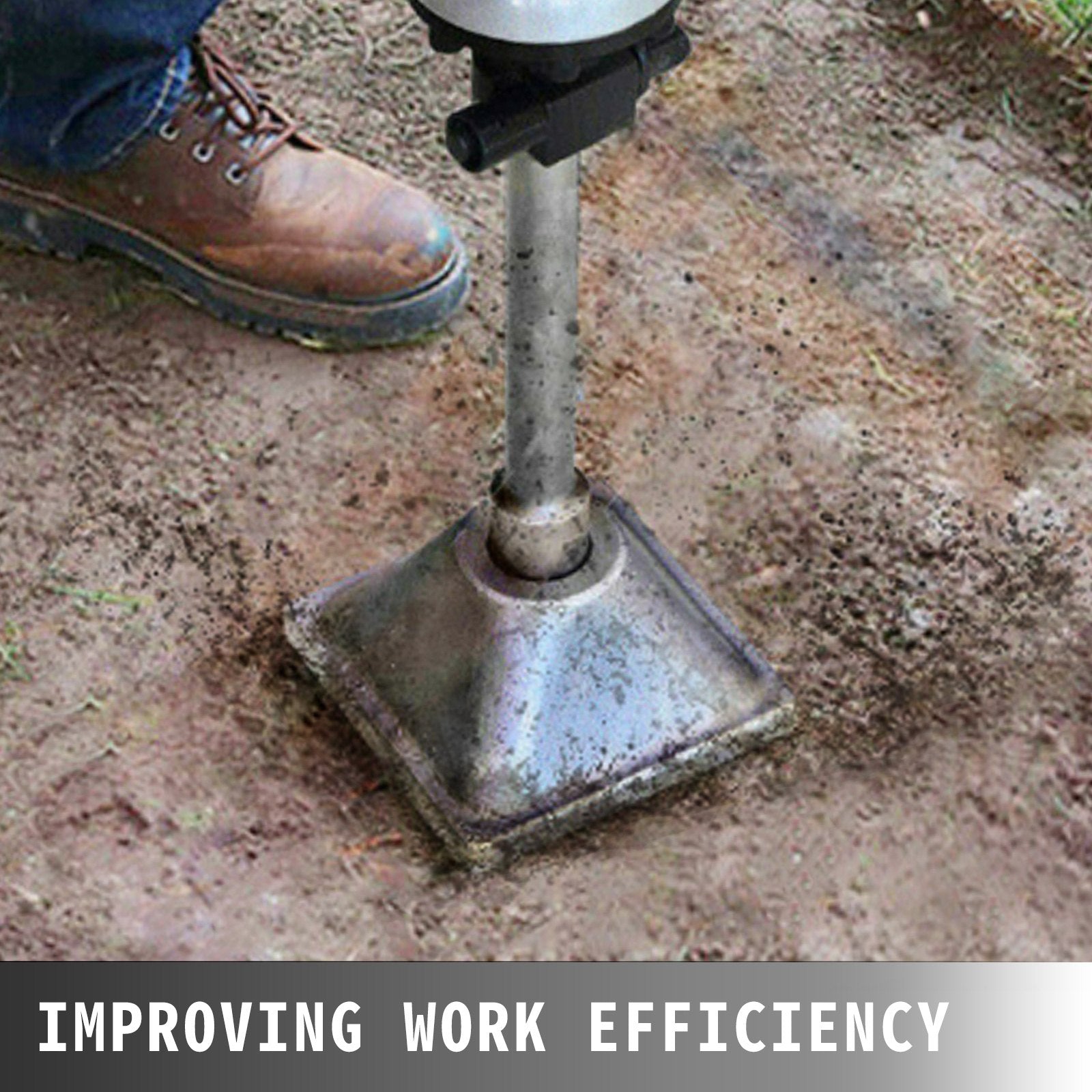 Jack Hammer Soil Compactors Dirt Tamper, Jackhammer Bits, Tamper Shank and Plate