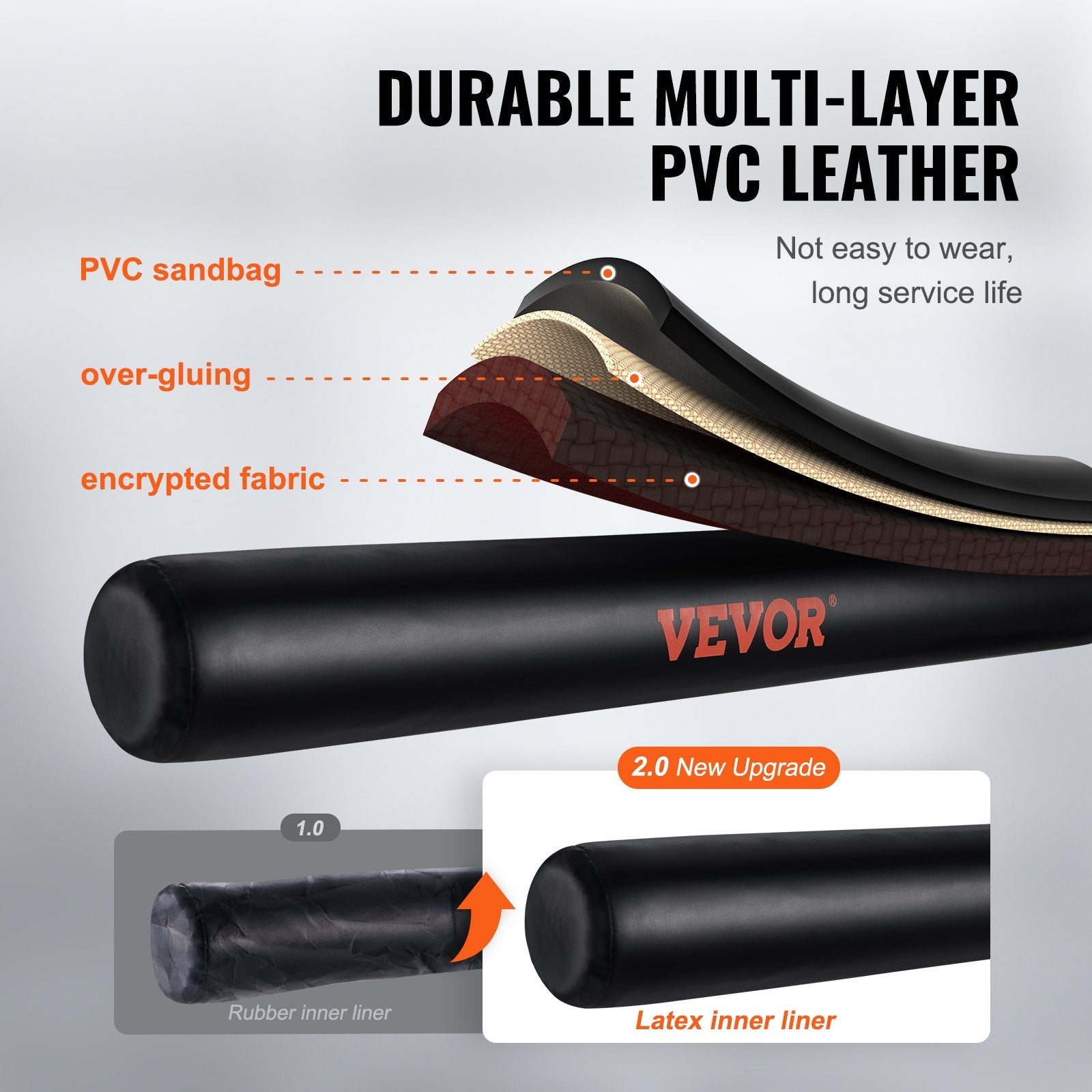 VEVOR Wall Mount Boxing Spinning Bar, Adjustable Punching Spinning Bar, Boxing Speed Trainer with Gloves, Black Reflex Boxing Bar, Boxing Training Equipment for Kickboxing, MMA, Stress Relief, Fitness