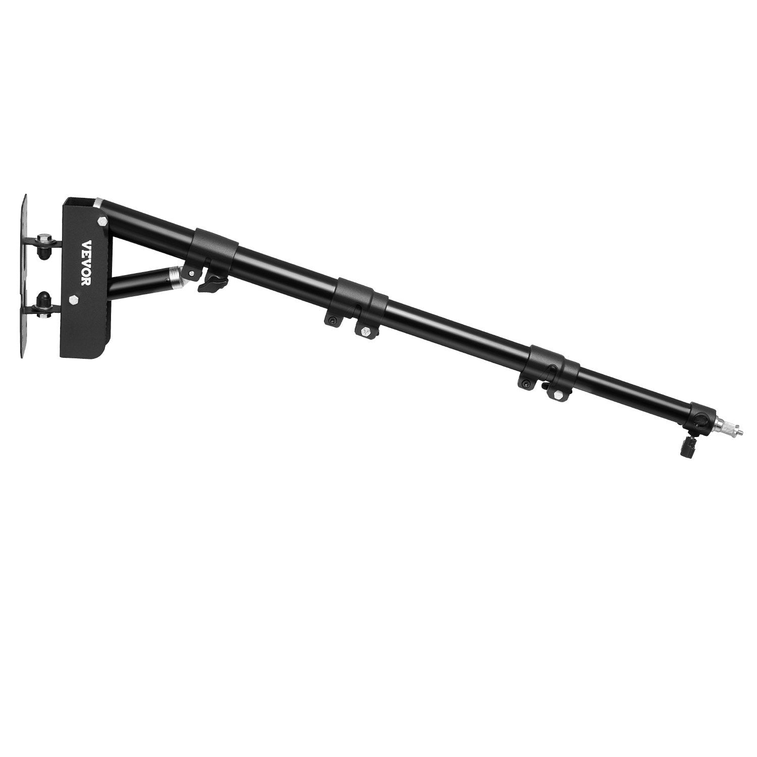 VEVOR Wall Mount Triangle Boom Arm Light Stand 39.37in/100cm Ring Light Support