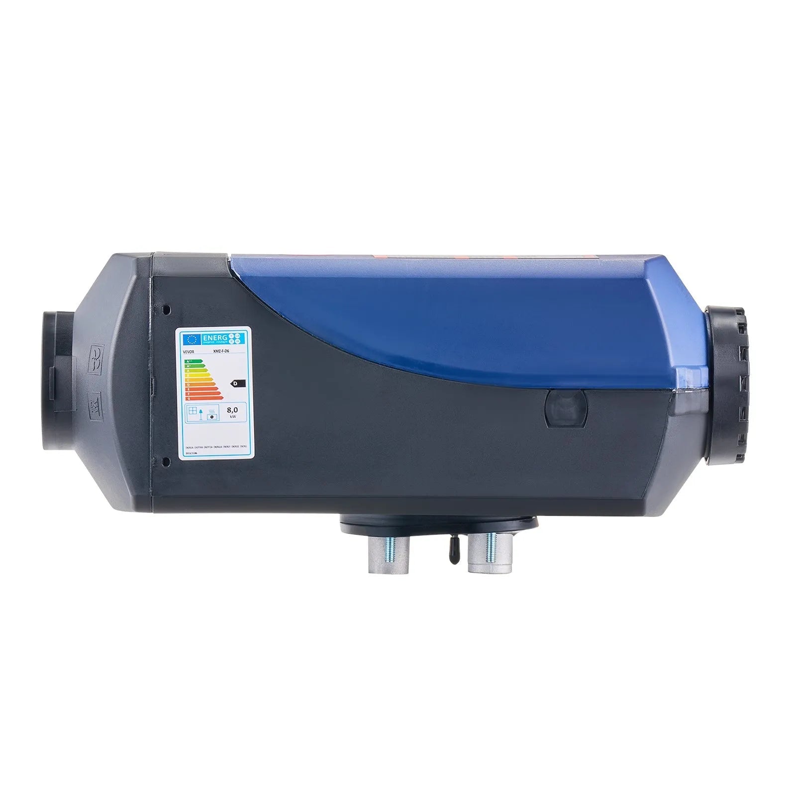 VEVOR Diesel Heater, 8KW, DC 12V/24V, Portable Diesel Air Heater with Remote Control and LCD Screen, Fast Heating Low Noise, 2.6 Gal Large Fuel Tank for Vehicles, Vans, RVs, Campers, and Trucks