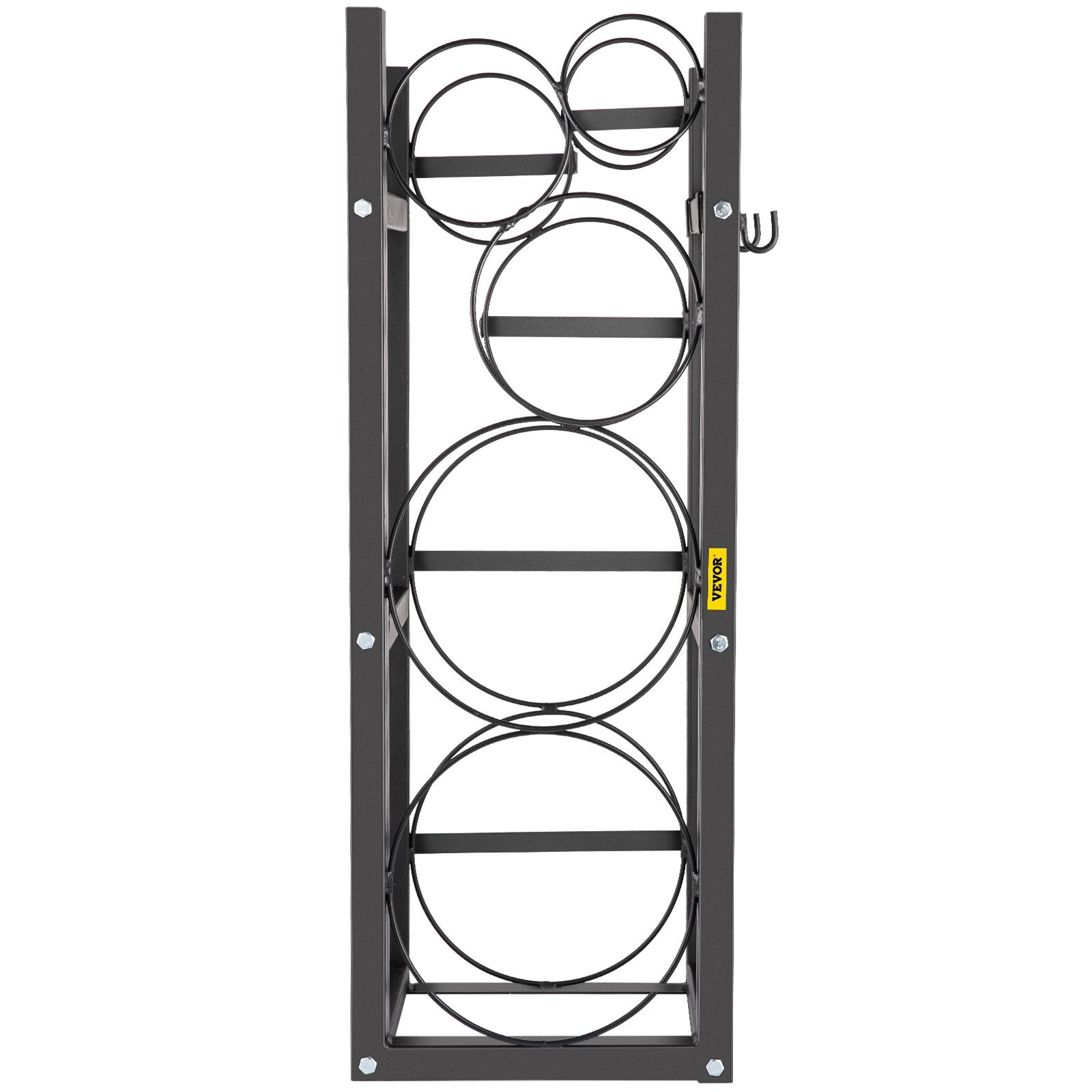 VEVOR Refrigerant Tank Rack with 2-30lb and Other 3 Saving Space Cylinder Tank Rack 889mm Refrigerant Cylinder Rack Gas Cylinder Racks and Holders for Gas Oxygen Nitrogen Storage