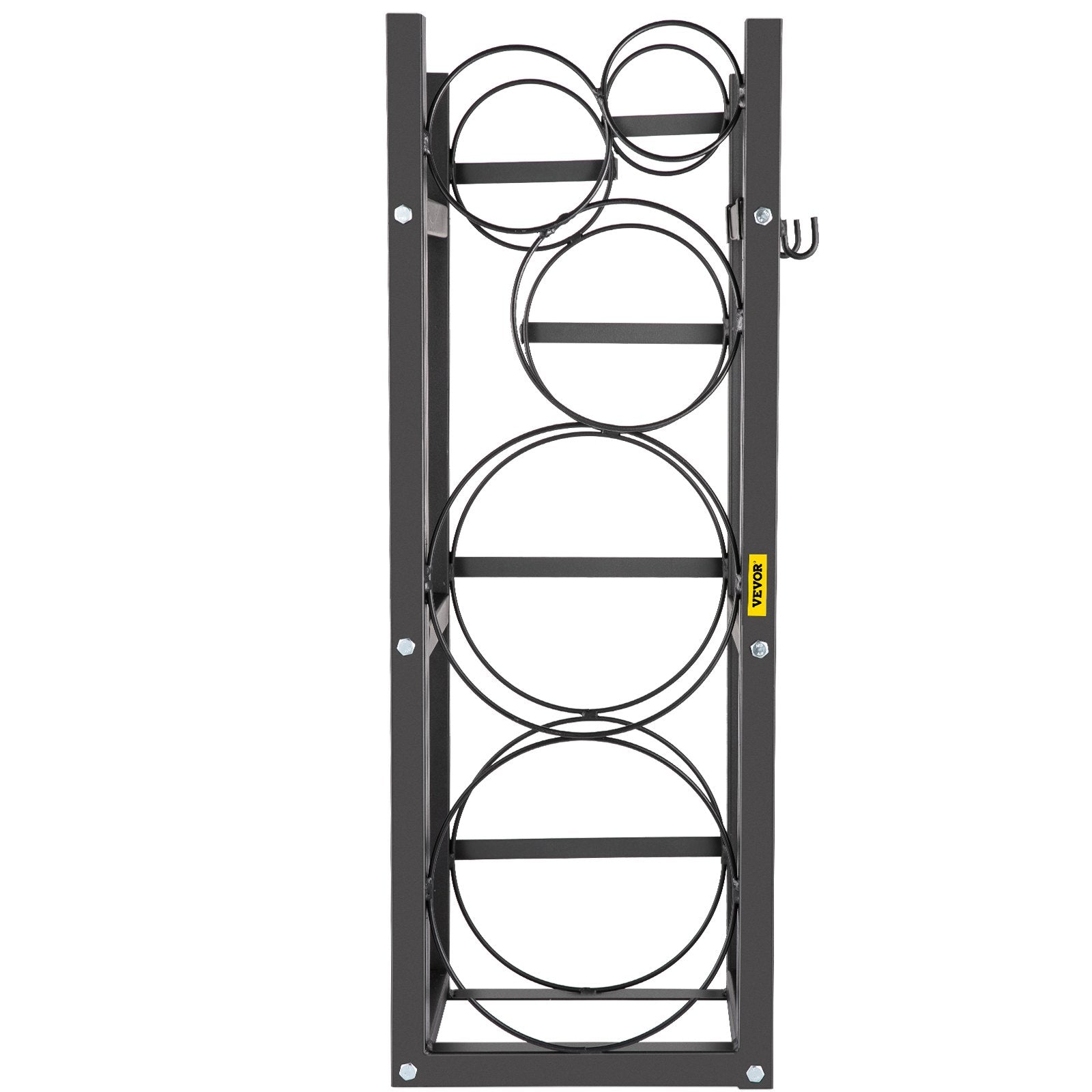 VEVOR Refrigerant Tank Rack with 2-30lb and Other 3 Saving Space Cylinder Tank Rack 889mm Refrigerant Cylinder Rack Gas Cylinder Racks and Holders for Gas Oxygen Nitrogen Storage