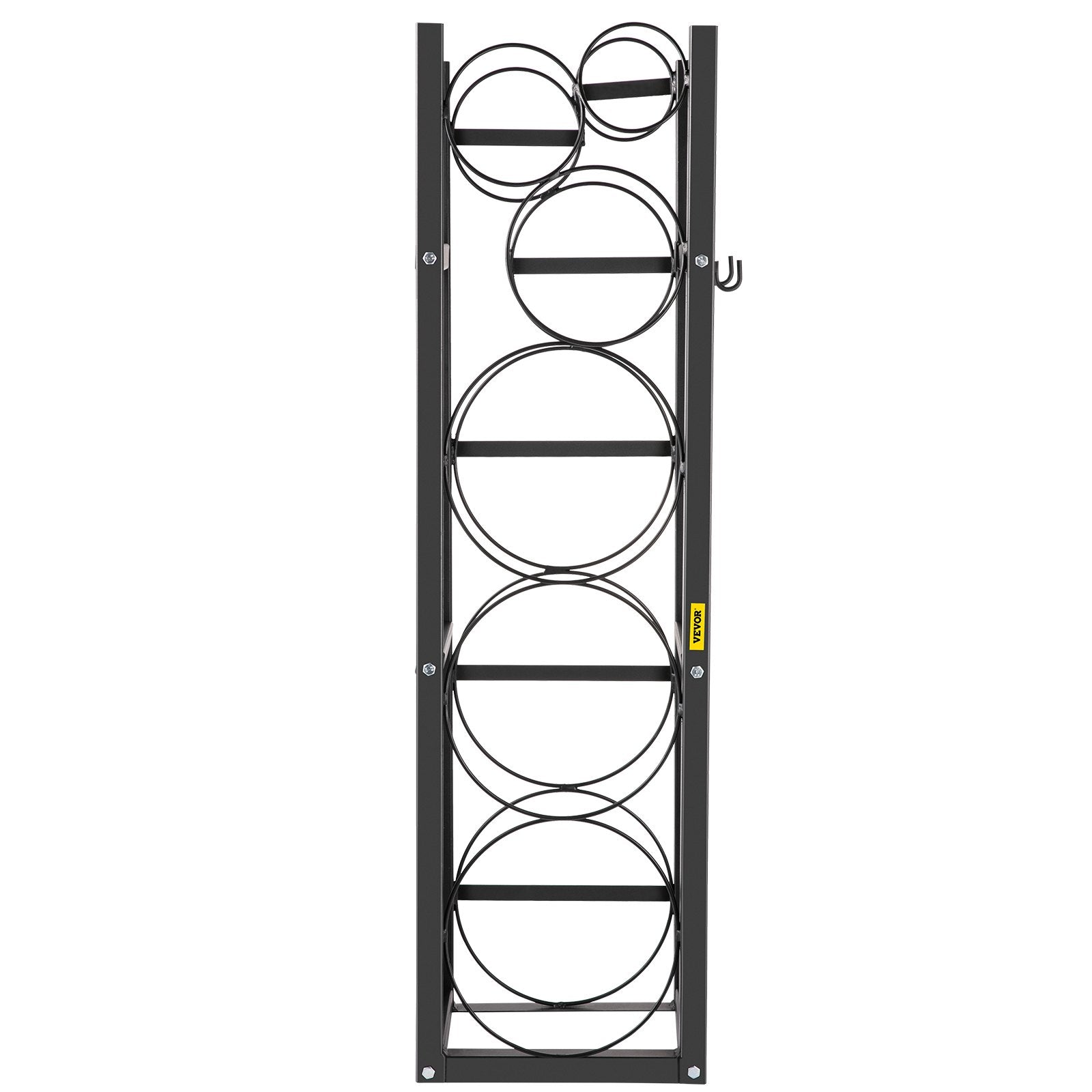 VEVOR Refrigerant Tank Rack with 3-30lb and Other 3 Saving Space, Cylinder Tank Rack 1168mm, Refrigerant Cylinder Rack Gas Cylinder Racks and Holders, for Gas Oxygen Nitrogen Storage