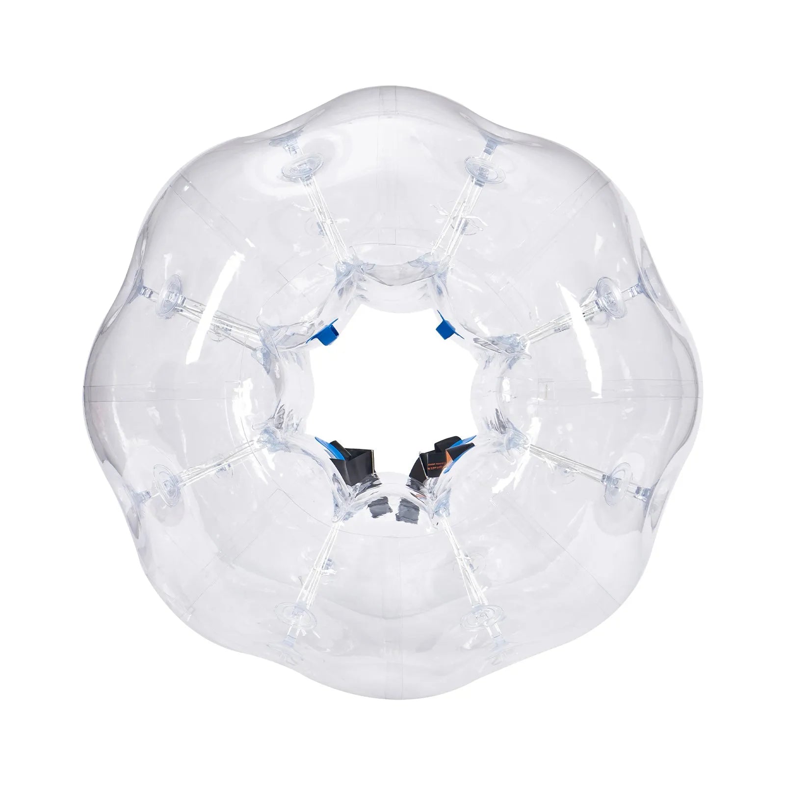 VEVOR Inflatable Bumper Ball 1-Pack, 4FT/1.2M Body Sumo Zorb Balls for Teen & Adult, 0.8mm Thick PVC Human Hamster Bubble Balls for Outdoor Team Gaming Play, Bumper Bopper Toys for Garden, Yard, Park