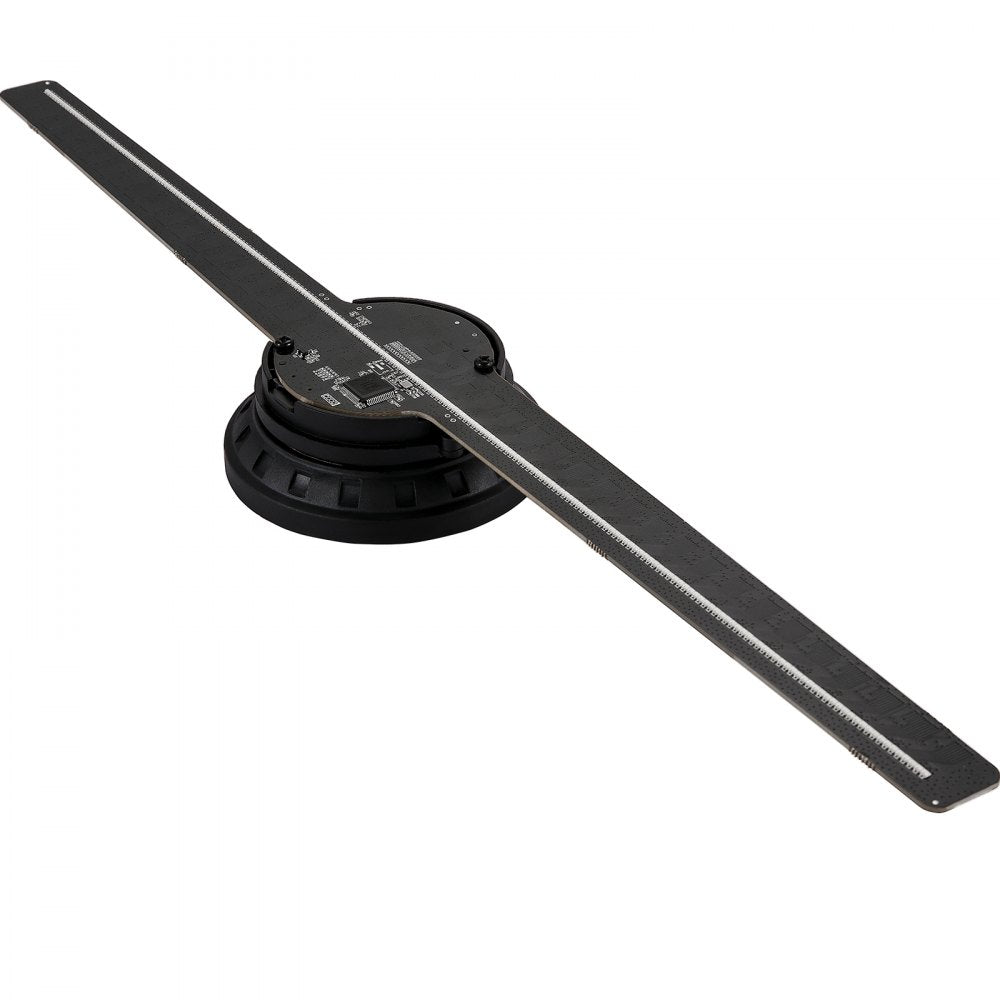 VEVOR 3D Holographic Fan 16.5Inch Hologram Fan with 224 Led Beads Holographic Projector Fan 450x224 Resolution Holographic LED Fan Display Wi-Fi Control for Business,Store,Shop,Holiday Events Display