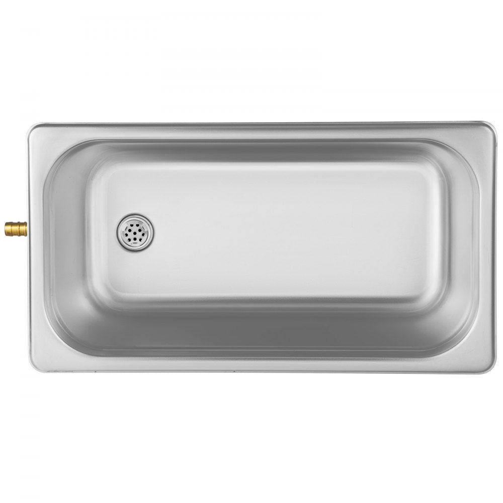 VEVOR 6L Upgraded Ultrasonic Cleaner Professional Digital Lab Ultrasonic Parts Cleaner with Heater Timer for Jewelry Glasses Cleaning (400W Heater,180W Ultrasonic)