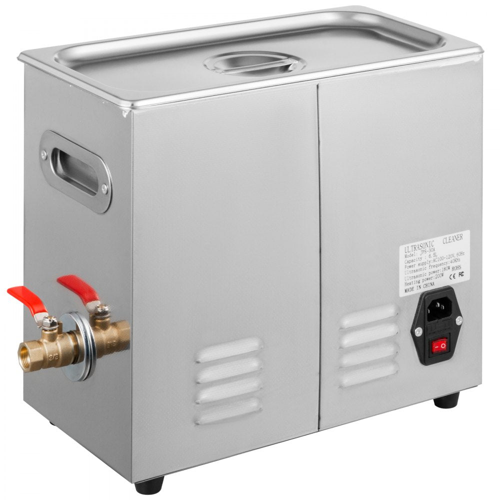 Ultrasonic Jewelry Cleaner with Heater Timer for Cleaning Eyeglass Rings Dentures Music Instruments