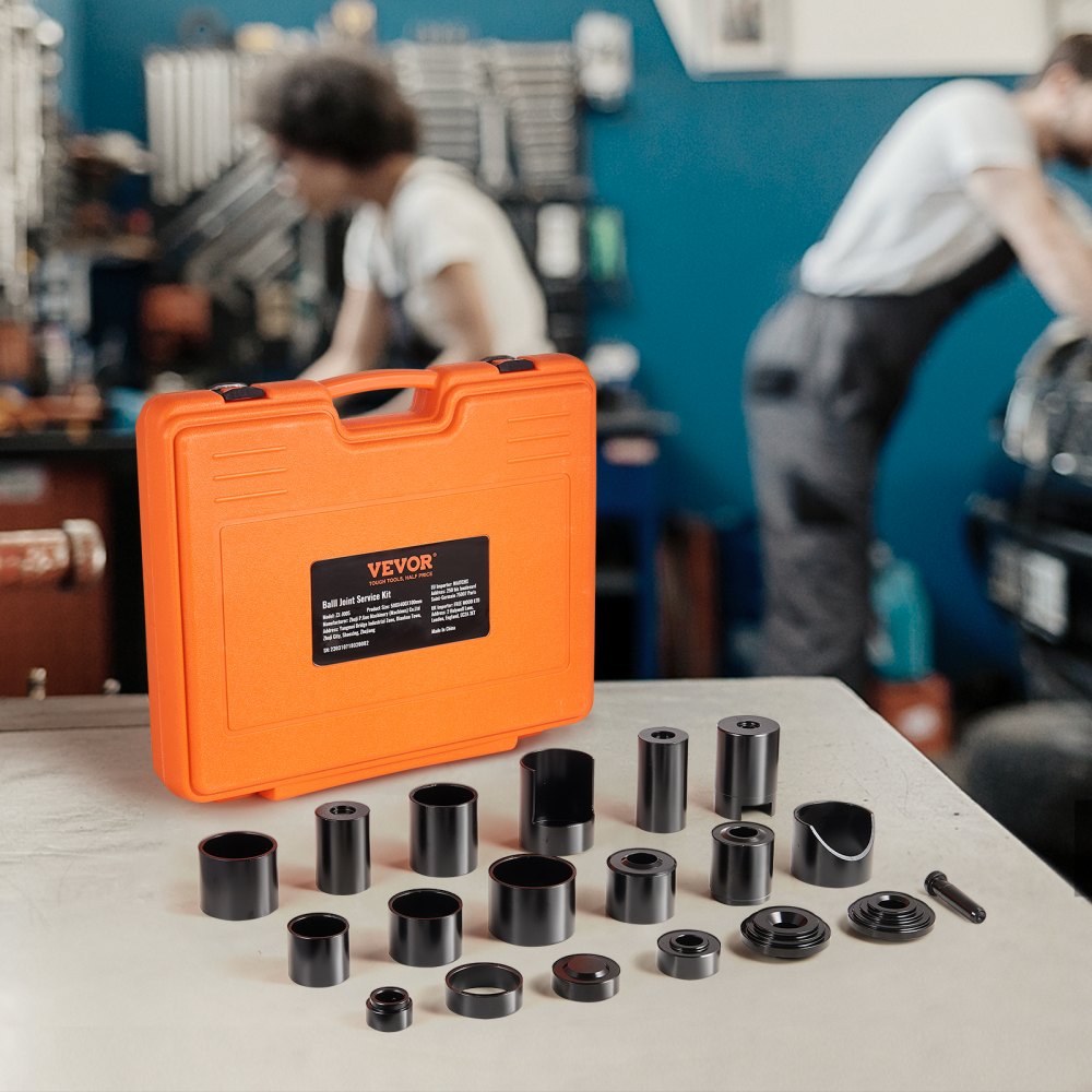 VEVOR Ball Joint Press Kit C-press Ball Joint Tools 21 pcs Automotive Repair Kit