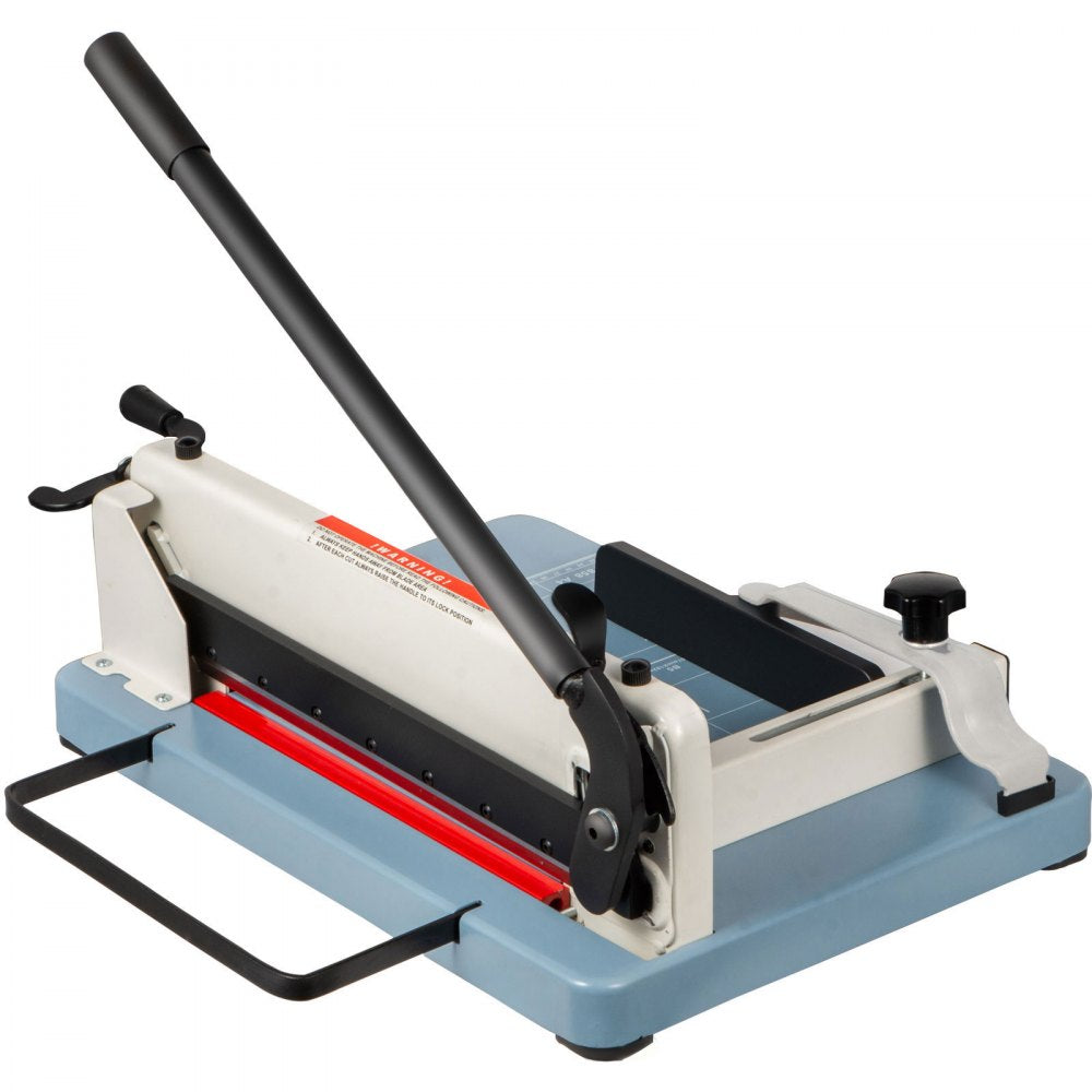 VEVOR Industrial Paper Cutter A4 Heavy Duty Paper Cutter 12 Inch Paper Cutter Heavy Duty 400 Sheets Paper Guillotine with Clear Cutting Guide Grids for Offices, Schools, Businesses and Printing Shops