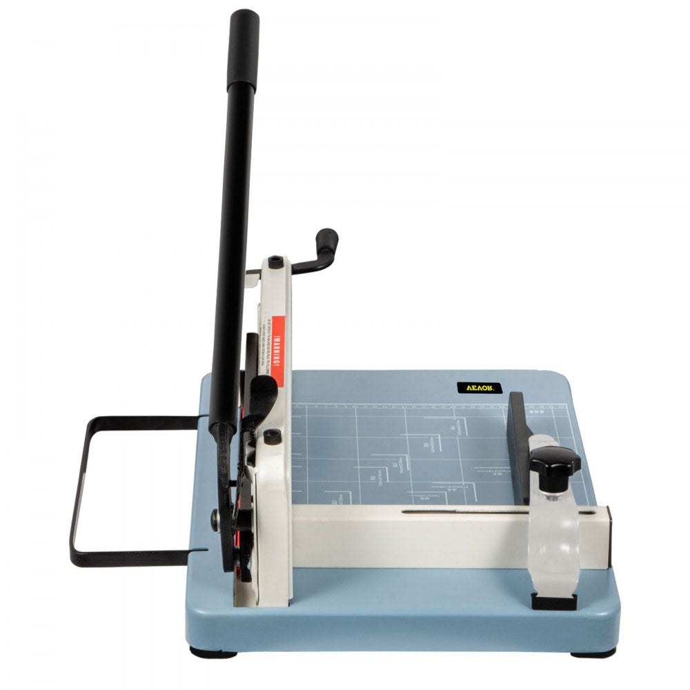VEVOR Industrial Paper Cutter A4 Heavy Duty Paper Cutter 12 Inch Paper Cutter Heavy Duty 400 Sheets Paper Guillotine with Clear Cutting Guide Grids for Offices, Schools, Businesses and Printing Shops