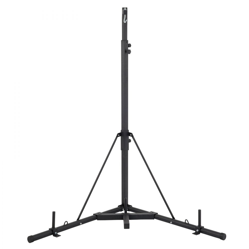 VEVOR Heavy Bag Stand Free Standing Punching Punch Bracket Station Boxing Stand Height Adjustable Folding Boxing Bag Stand for Home Fitness (Heavy Bag Stand)