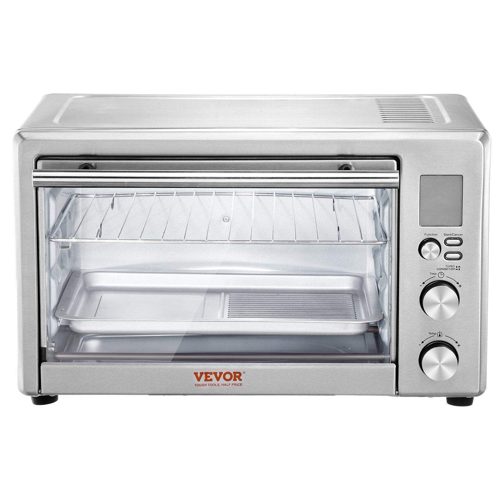VEVOR Countertop Convection Oven 28L Toaster Baker 10-IN-1 1800W for Home Use