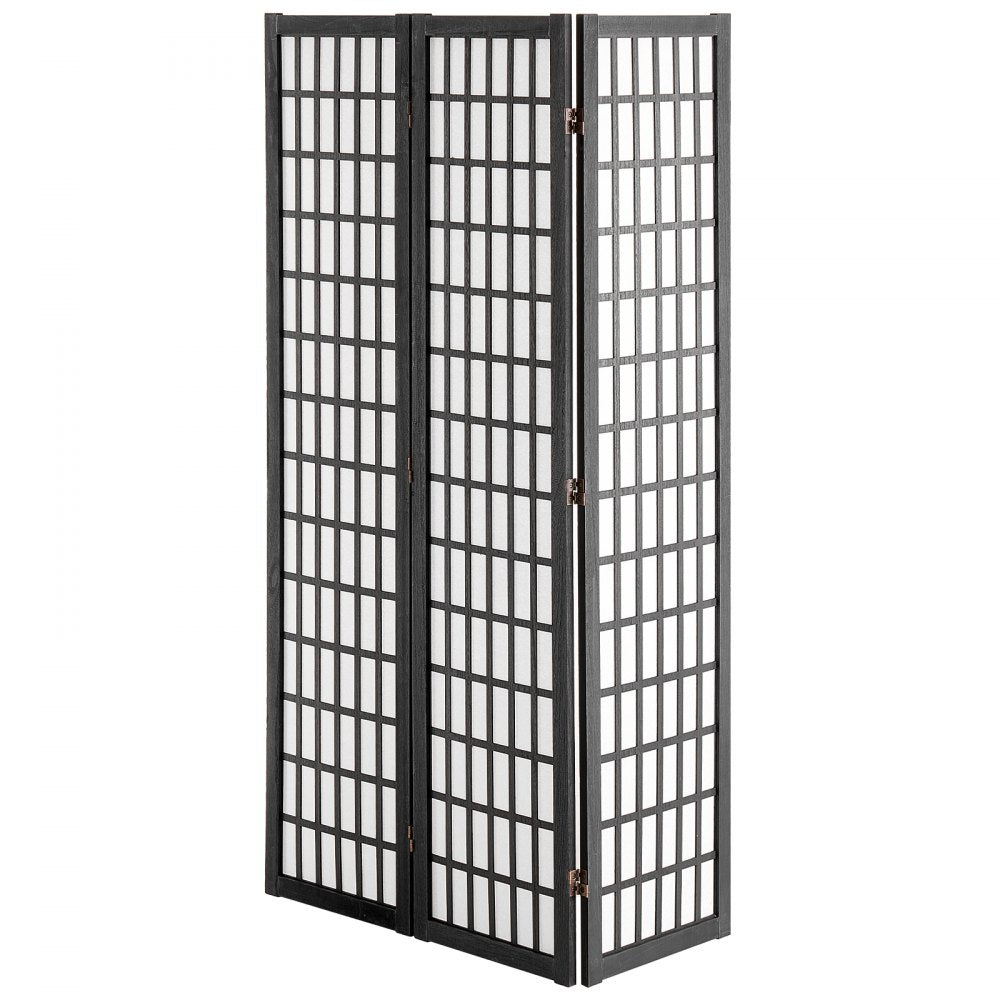 VEVOR Room Divider Japanese Wall Divider 3 Panel Screen for Room Separation