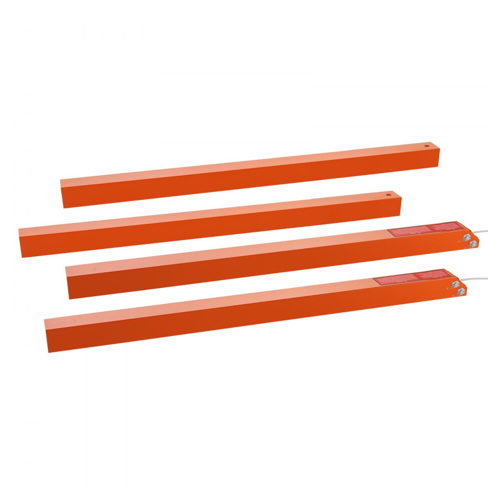 VEVOR 2-Sided Trailer Tailgate Lift Assist, 360 lbs Load Capacity, Compatible with Open Utility Trailer Tailgate and Ramp, with 10 to 24 Inch Heights Side Rail and 4 to 6 Feet Height Tail Gate or Ramp