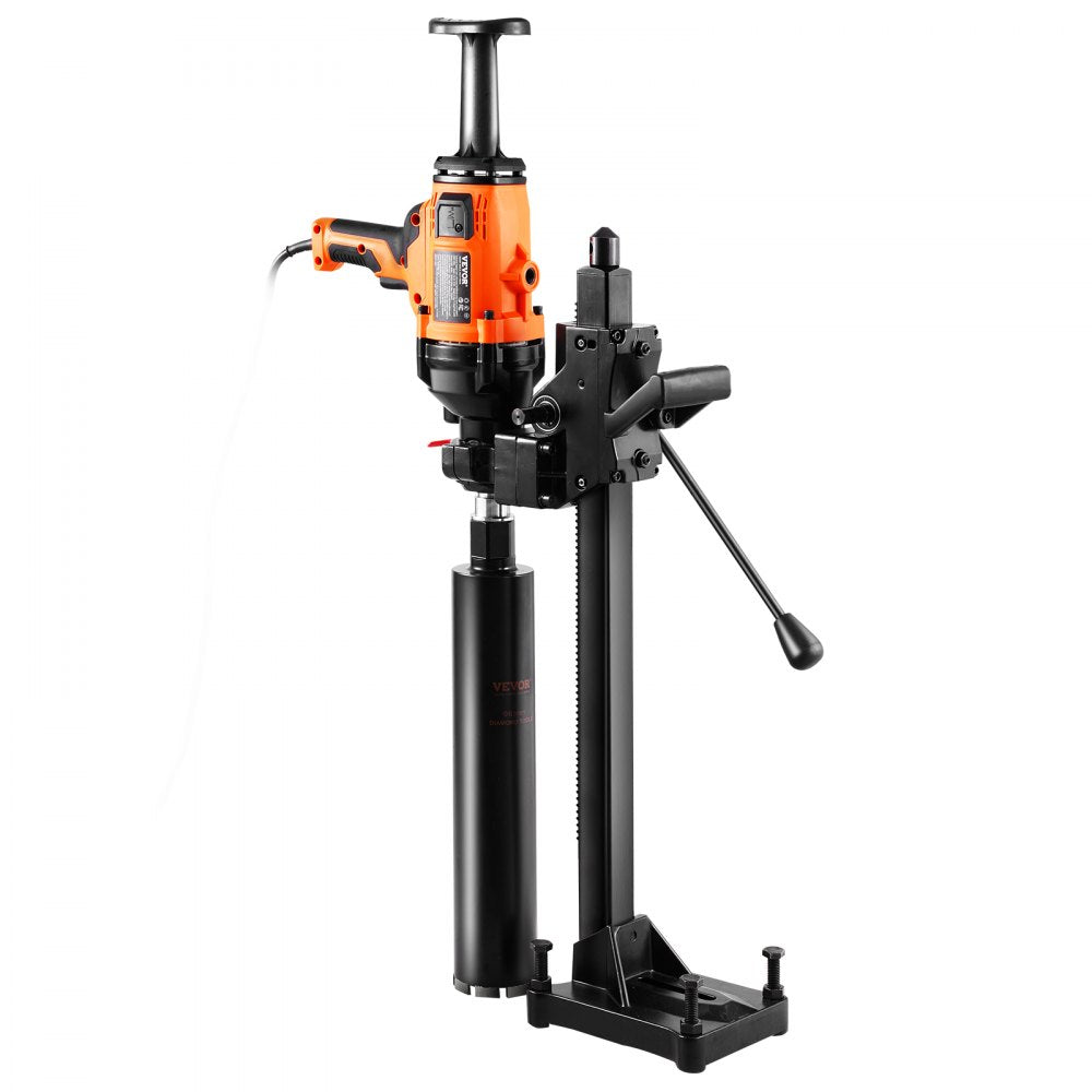 VEVOR Core Drill Machine 0.8-6.3in Dia 2000W Handheld and Stand Core Drill Rig