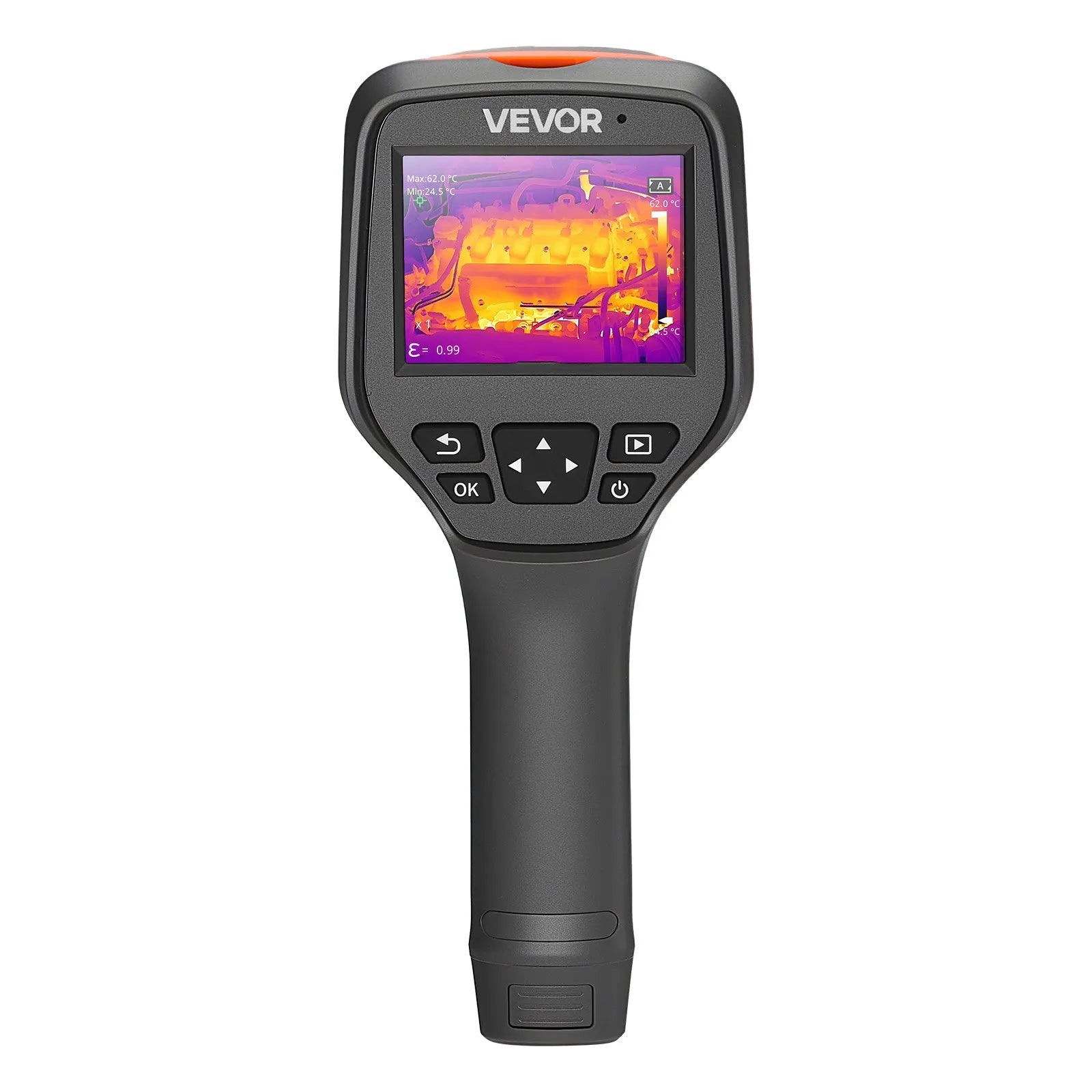 256 × 192 Thermal Imaging Camera with 2MP Visual Camera, 3.5" Touchscreen, WiFi, Handheld Infrared Thermal Camera