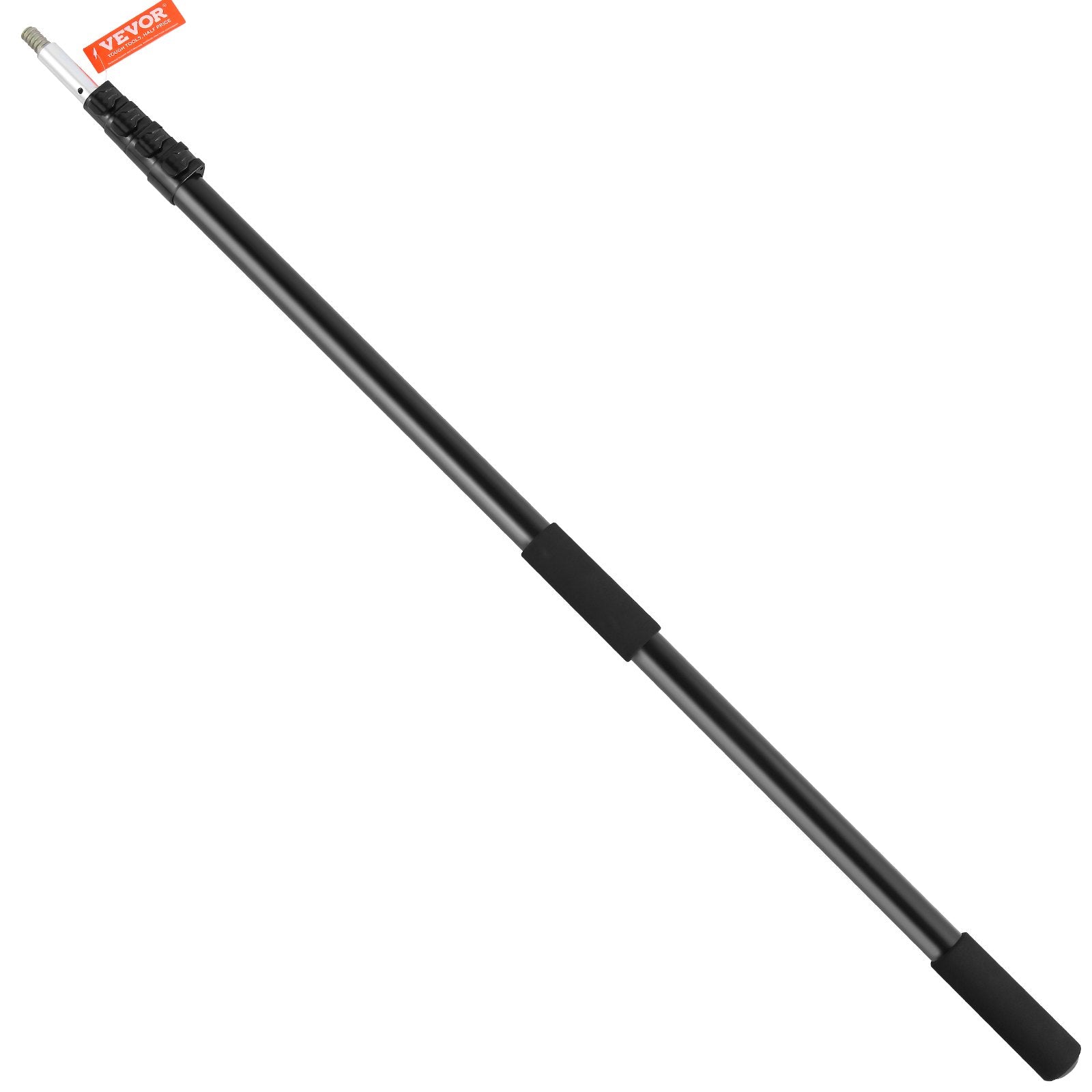 VEVOR Manual Pole Saw Extendable Tree Pruner 4.9-20 ft Aluminum Alloy Pole
