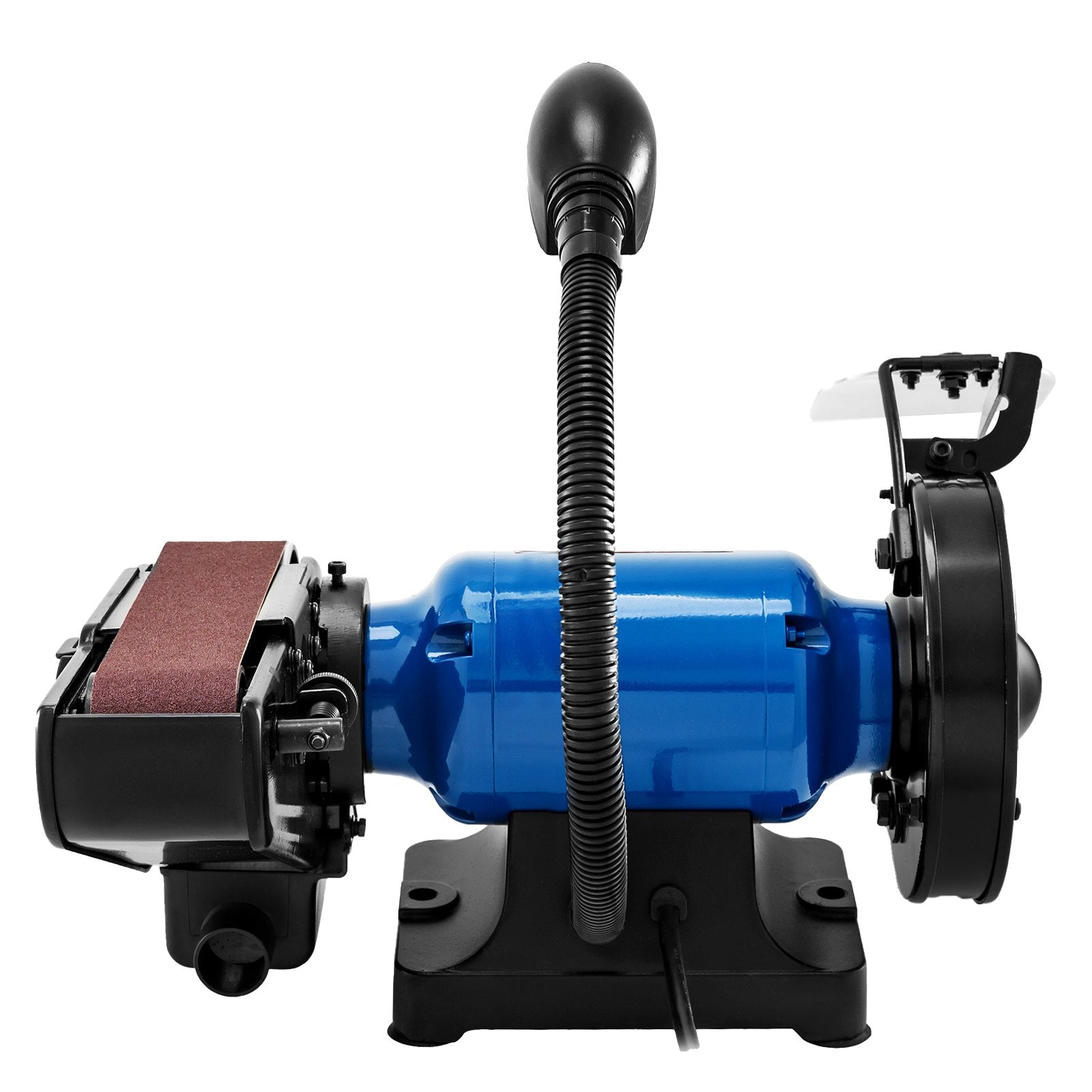 VEVOR 2 IN 1 2inch Belt Grinder for Knife Making 6inch 3450rpm per min Belt and Disc Bench Sander 90 Degree Belt Holder with Sturdy Base and LED Working Lamp