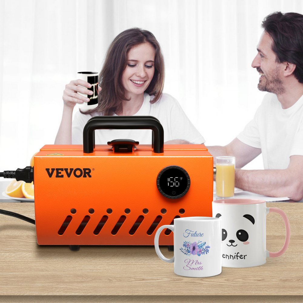 VEVOR Mug Heat Press Tumbler Heat Press Machine Sublimation Blanks 11-15oz 30oz