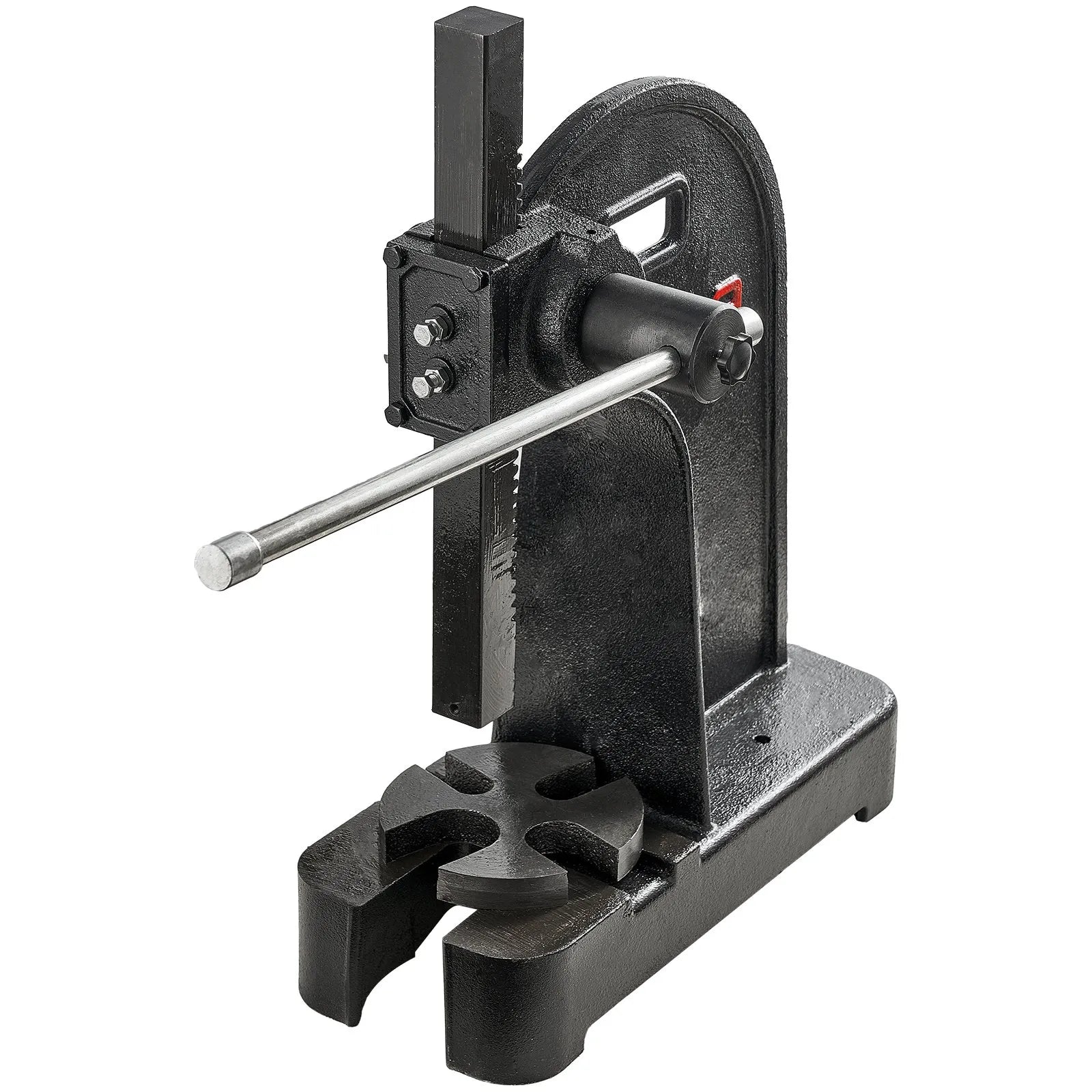 VEVOR Arbor Press, 3 Ton Manual Arbor Press, 12.2" Maximum Height, Cast Iron Heavy-duty Manual Desktop Arbor Press, Precision Hand Press for Stamping, Bending, Stretching, Forming