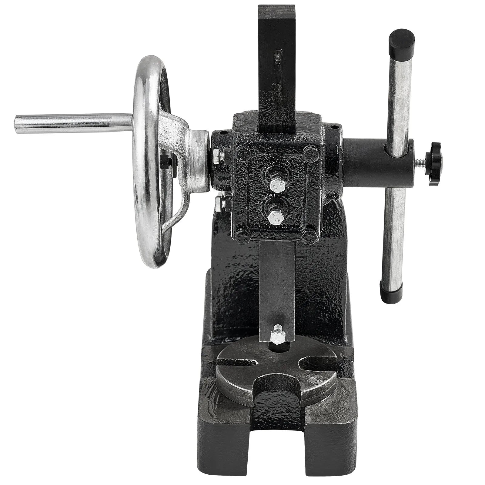 VEVOR Arbor Press, 1 Ton Manual Arbor Press with Handwheel, 5.9" Maximum Height, Cast Iron Heavy-duty Manual Desktop Arbor Press, Precision Hand Press for Stamping, Bending, Stretching, Forming