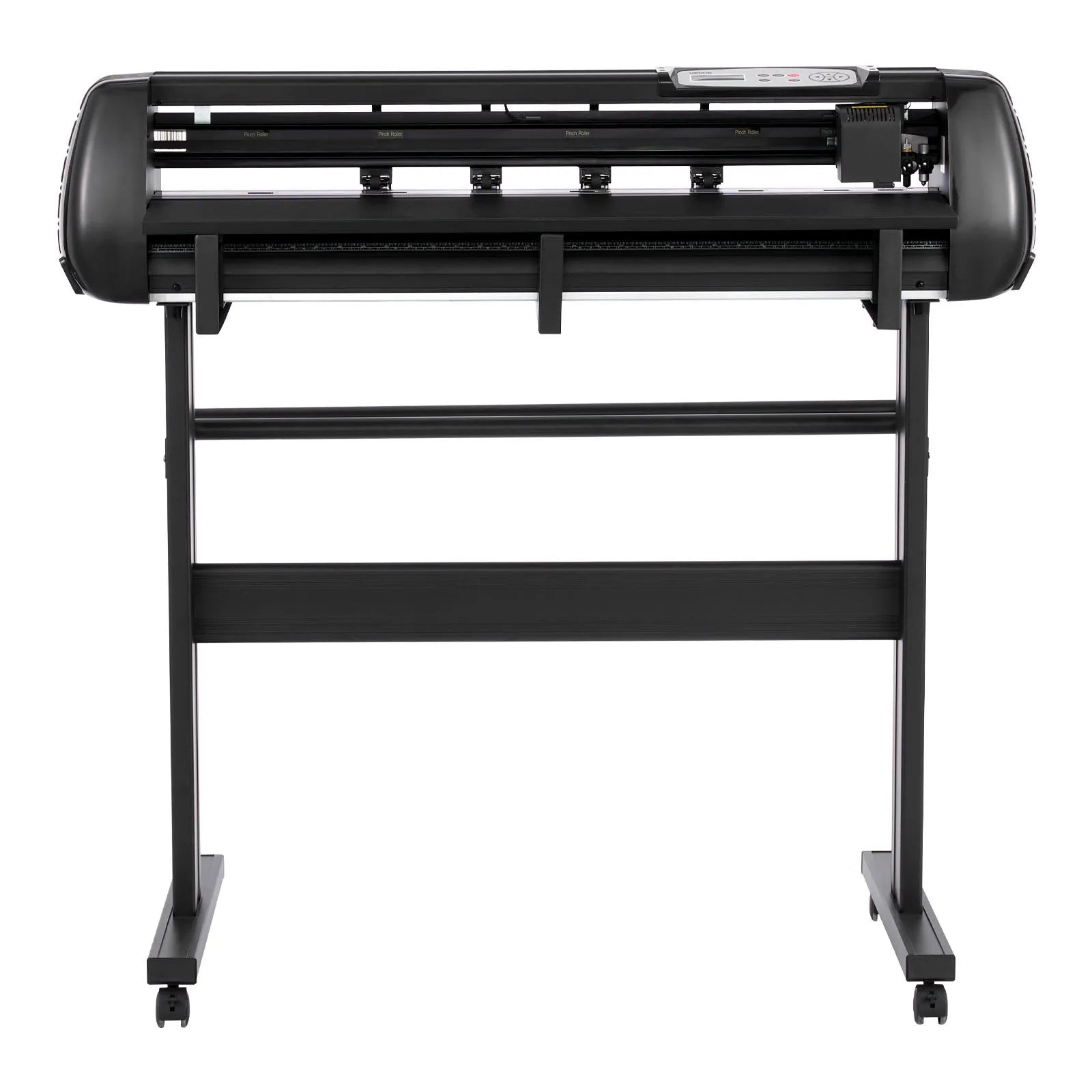 VEVOR Vinyl Cutter Machine, 34 inch Max Feed Width, Dual Blades, Adjustable Force and Speed, LED Display, Vinyl Plotter Cutter Printer with Signmaster Software for Compatible with Windows and macOS