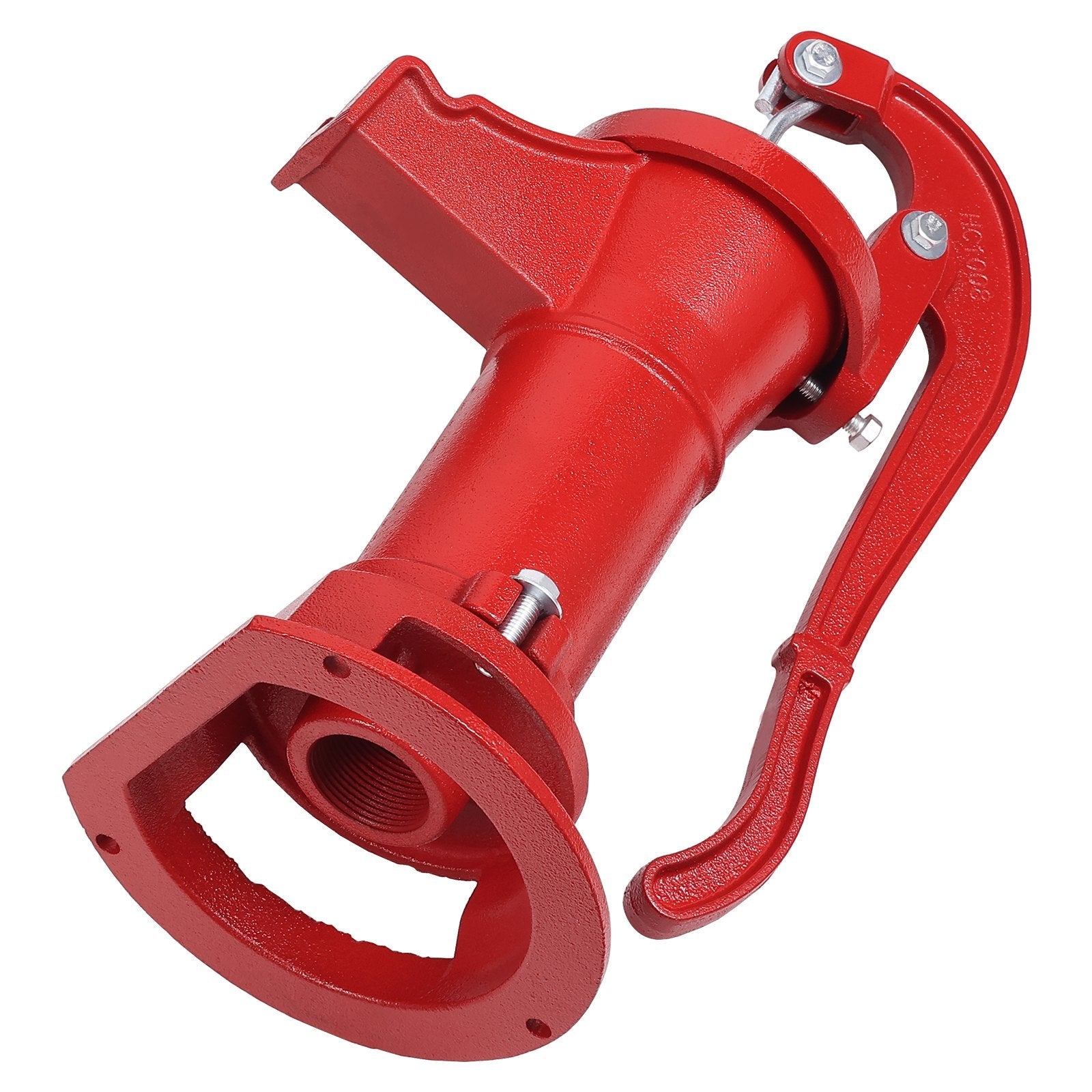 VEVOR Antique Well Hand Pitcher Pump, 25 ft Maximum Lift, Cast Iron Manual Hand Water Pump with Ergonomic Handle G1-5/8" Easy Installation, Old Fashioned for Outdoor Home Yard Garden Pond Farm, Red