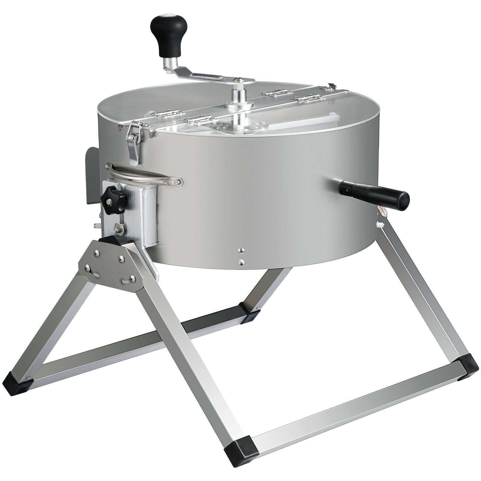 VEVOR Bud Leaf Trimmer, 16 inch Manual Hydroponic Dry or Wet Plant Trimming Machine, with Sharp Stainless Steel Blades & Solid Metal Gearbox, Twisted Spin Cut for Flowers, Leaves, Herbs