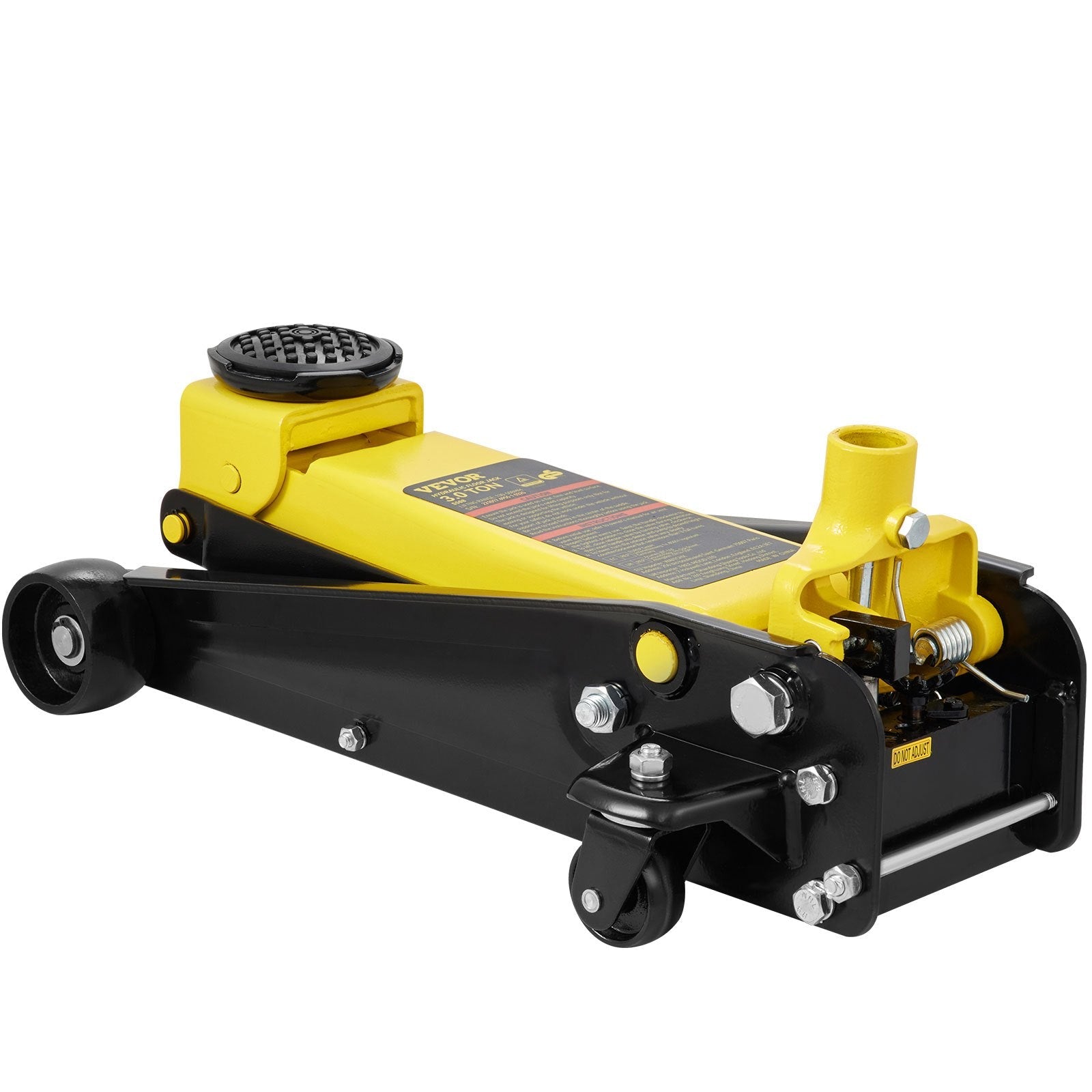 VEVOR Low Profile Floor Jack 3 Ton Heavy Steel Single Piston Hydraulic Pump