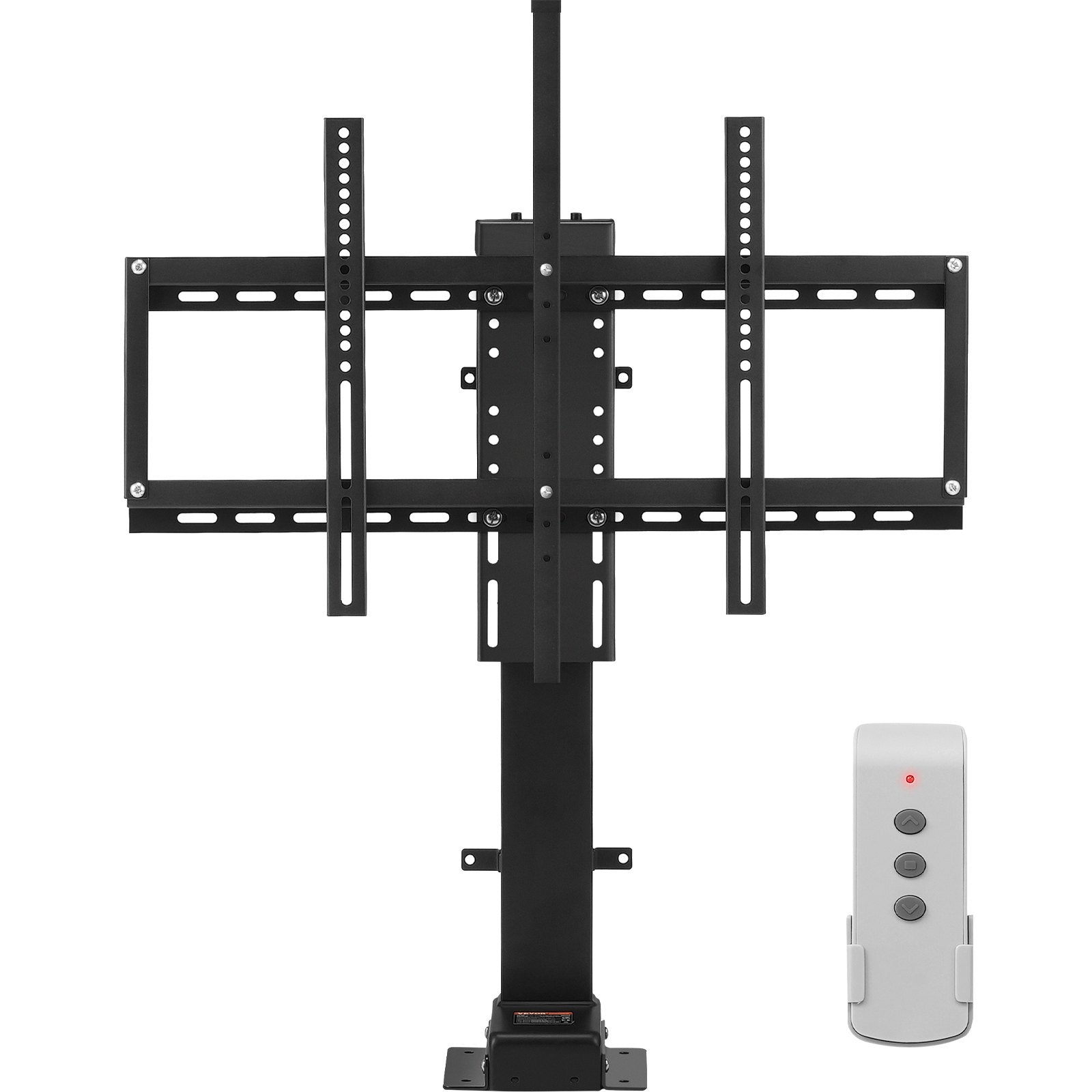 VEVOR Motorized TV Lift Stroke Length 39.4 Inches Motorized TV Mount Fit for 32-70 Inch TV Lift with Remote Control Height Adjustable 28.74-68.11 Inch,Load Capacity 154 Lbs