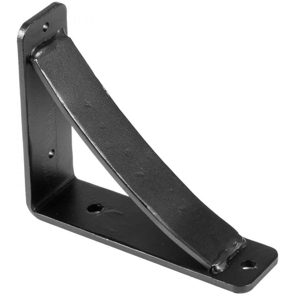 Heavy Duty Shelf Brackets, Floating Shelf Bracket 7x6x2" 450lbs 2pcs Matte Black