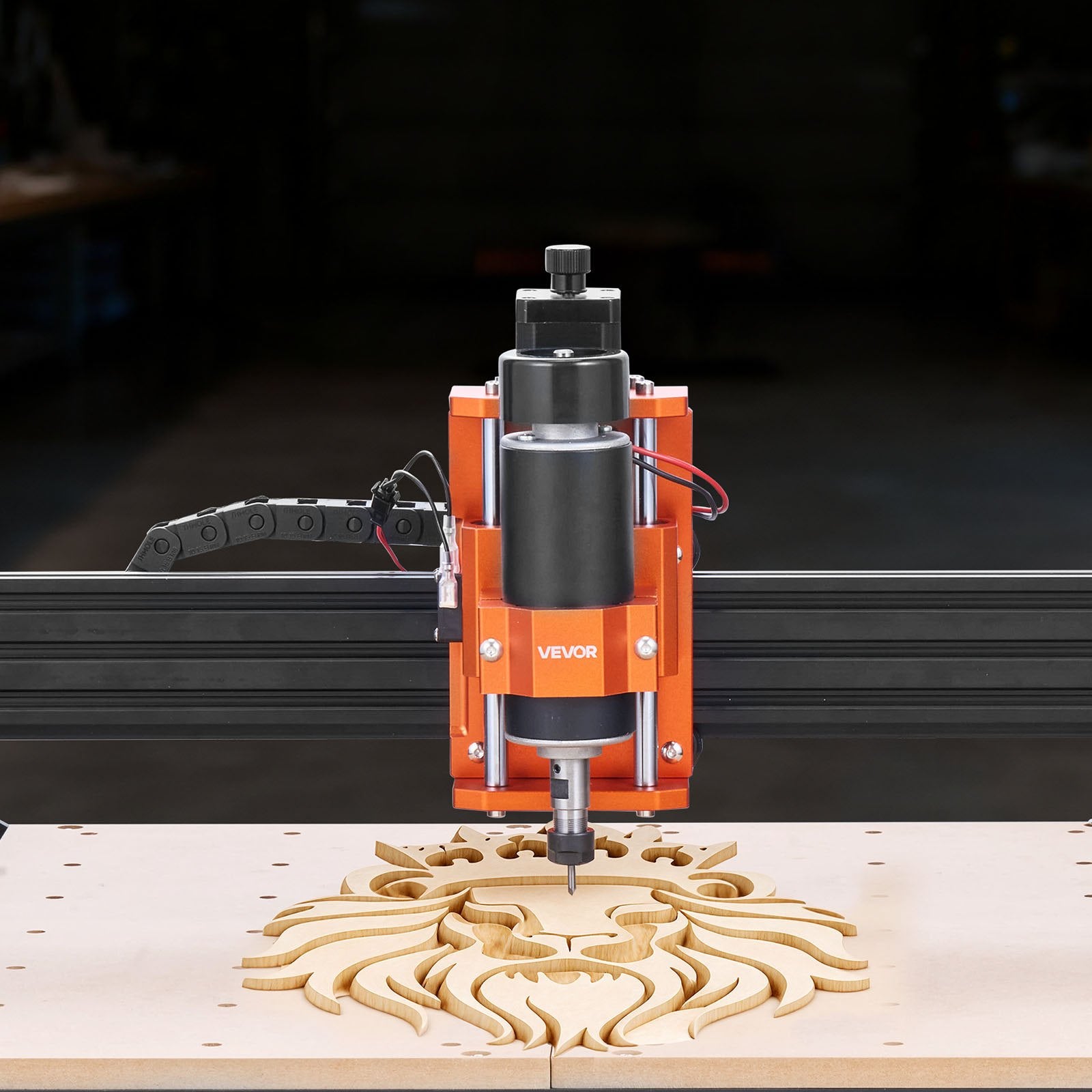 VEVOR CNC Router Machine – 300W Spindle | Large 400×400 mm Work Area