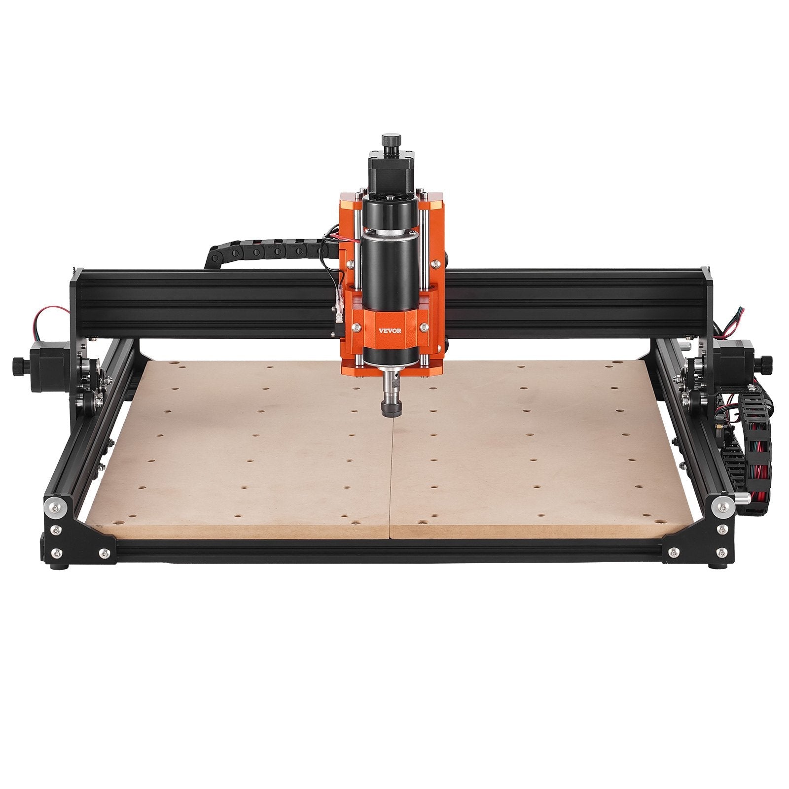 VEVOR CNC Router Machine, 300W, 3 Axis GRBL Control Wood Engraving Carving Milling Machine Kit, 400 x 400 x 75 mm / 15.7 x 15.7 x 2.95 in Working Area 12000 RPM for Wood Acrylic MDF PVC Plastic Foam