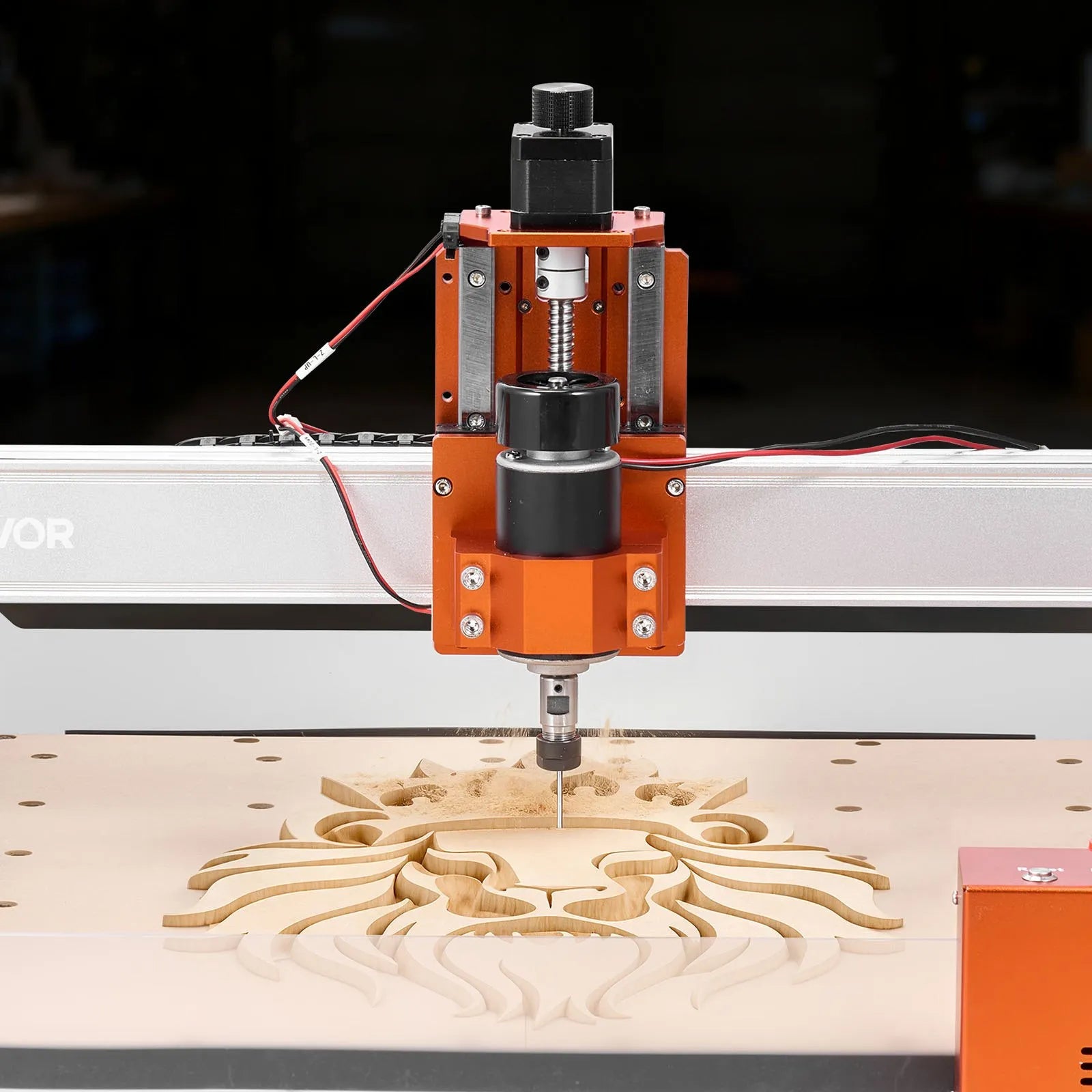 VEVOR CNC Router Machine – 100W Spindle | 4040PRO Linear Rail CNC