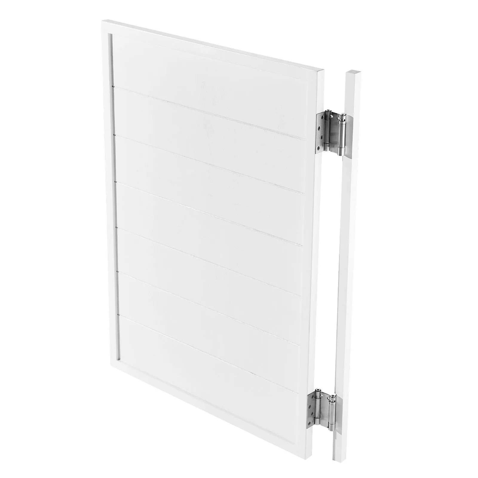 VEVOR Swinging Cafe Doors 32" x 42" Pine Wood White with Hinges & Hardware