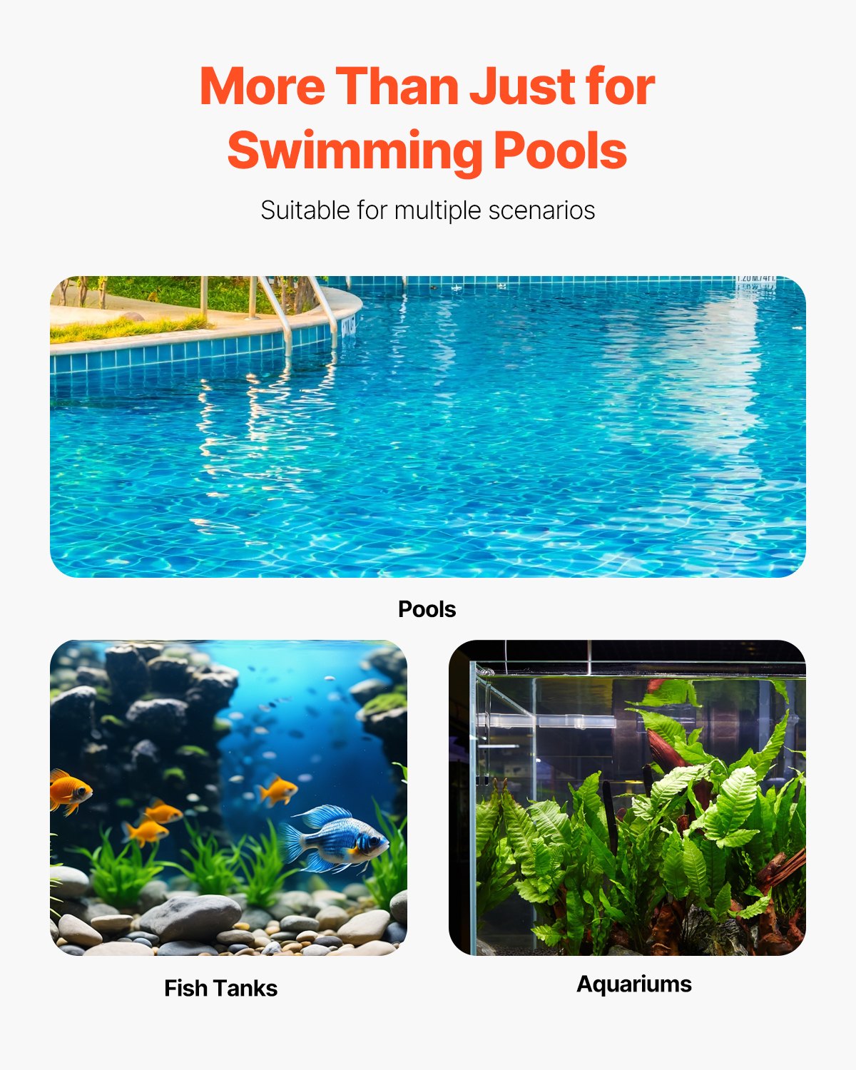 VEVOR Pool Filter Balls for Sand Filter Pump Swimming Pool 1.5 lbs Reusable Blue